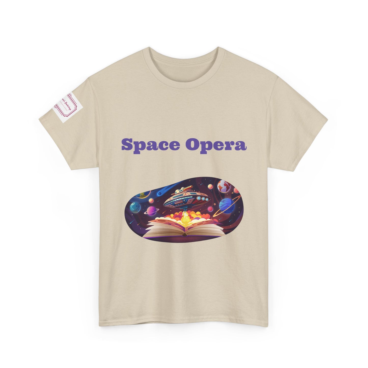 Space Opera -  Unisex Heavy Cotton Tee - Sci-Fi Books