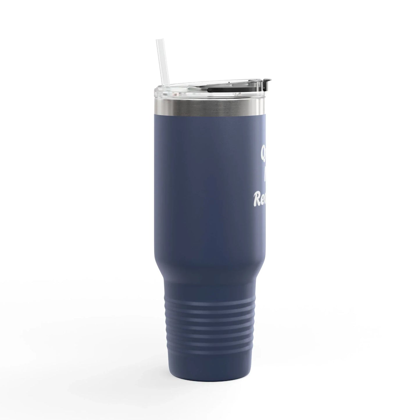 Insulated Travel Mug - "Quiet I'm Reading" - 40oz Coffee Cup for Book Lovers - The Dreamer's Bookshop.