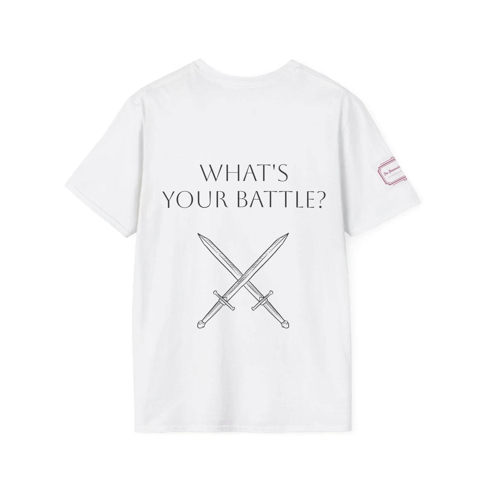 Cancer Warrior Unisex Softstyle T-Shirt - Empowering Graphic Tee for Women's Health Awarenes - The Dreamer's Bookshop.