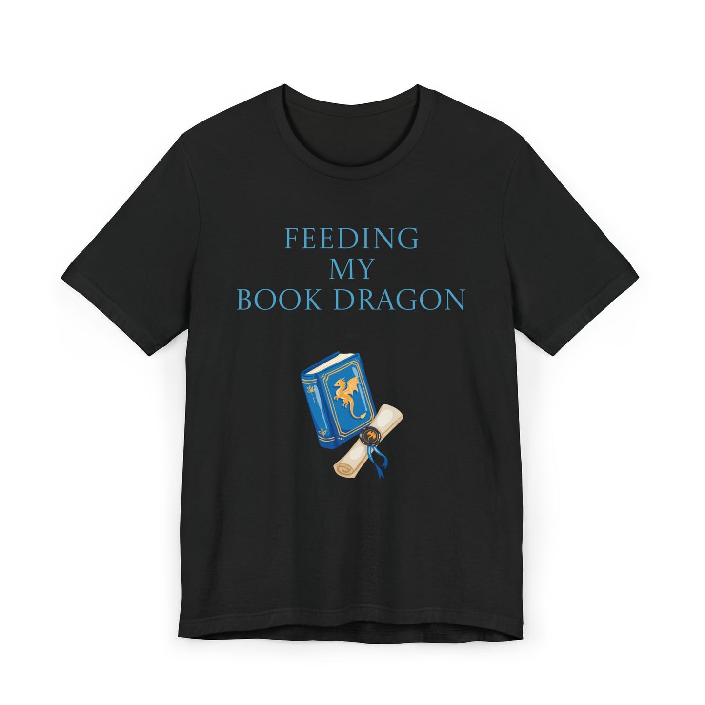 Unisex Jersey T-Shirt - Book Dragon