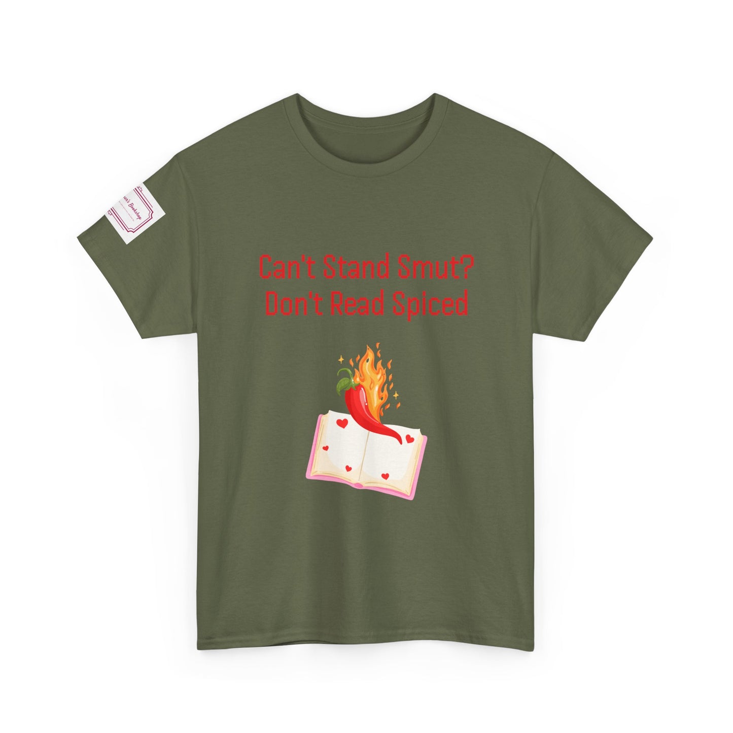Can't Stand Smut? - Unisex Heavy Cotton Tee - Spiced Books