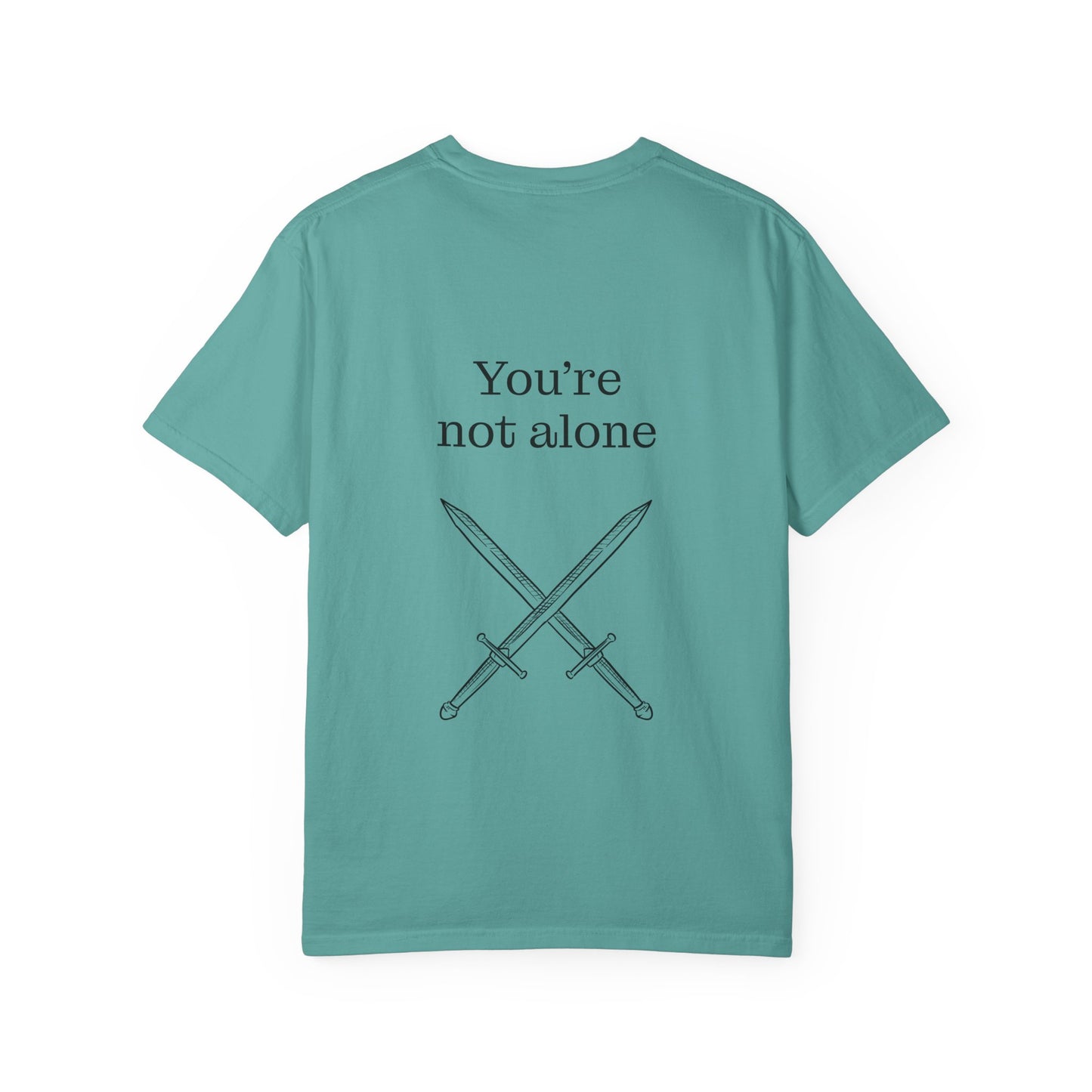 AU - Cancer Survivor Unisex Garment-Dyed T-Shirt - Empowering Supportive Apparel