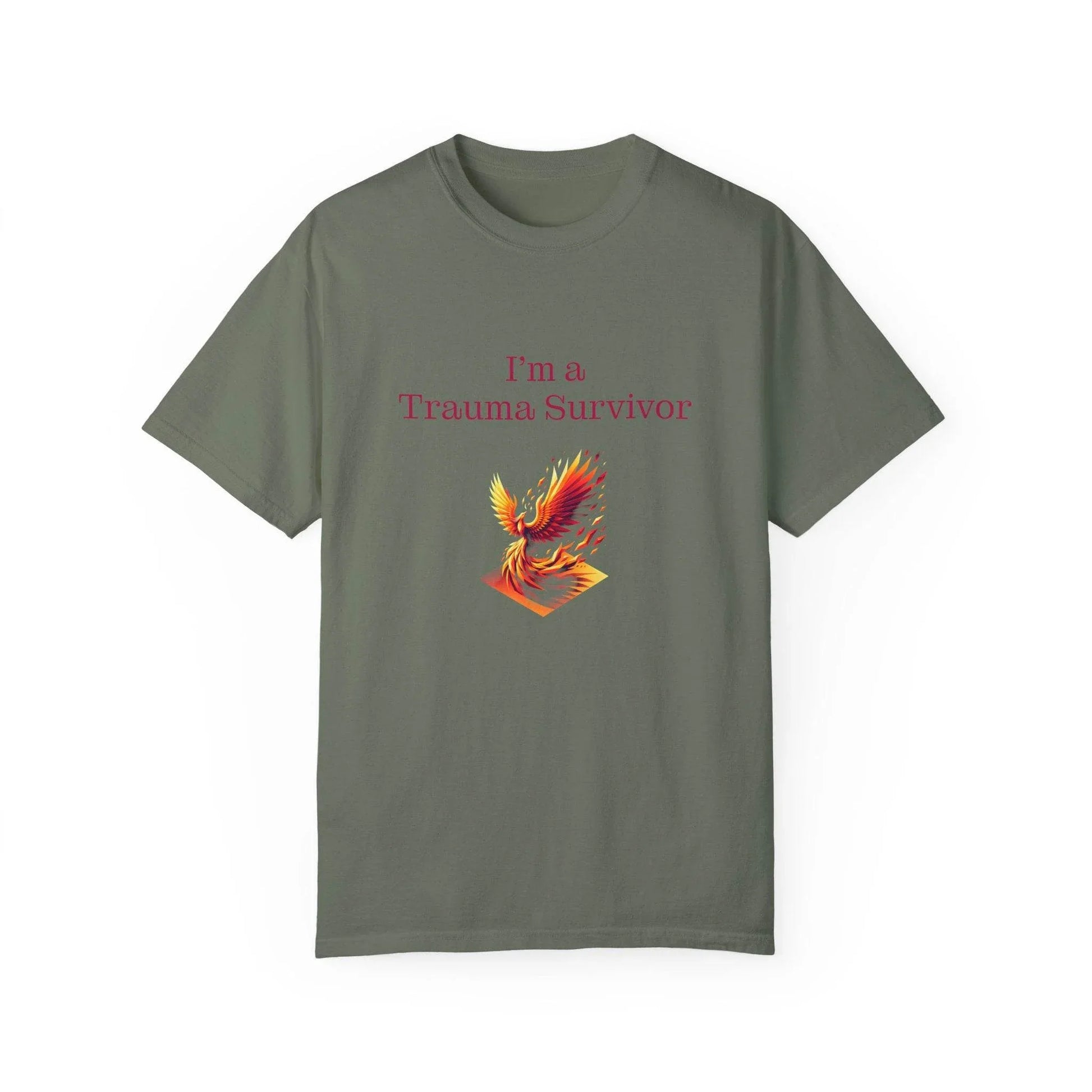 Trauma Survivor Unisex T-Shirt - Empowering Tee for Healthcare Awareness - The Dreamer's Bookshop.