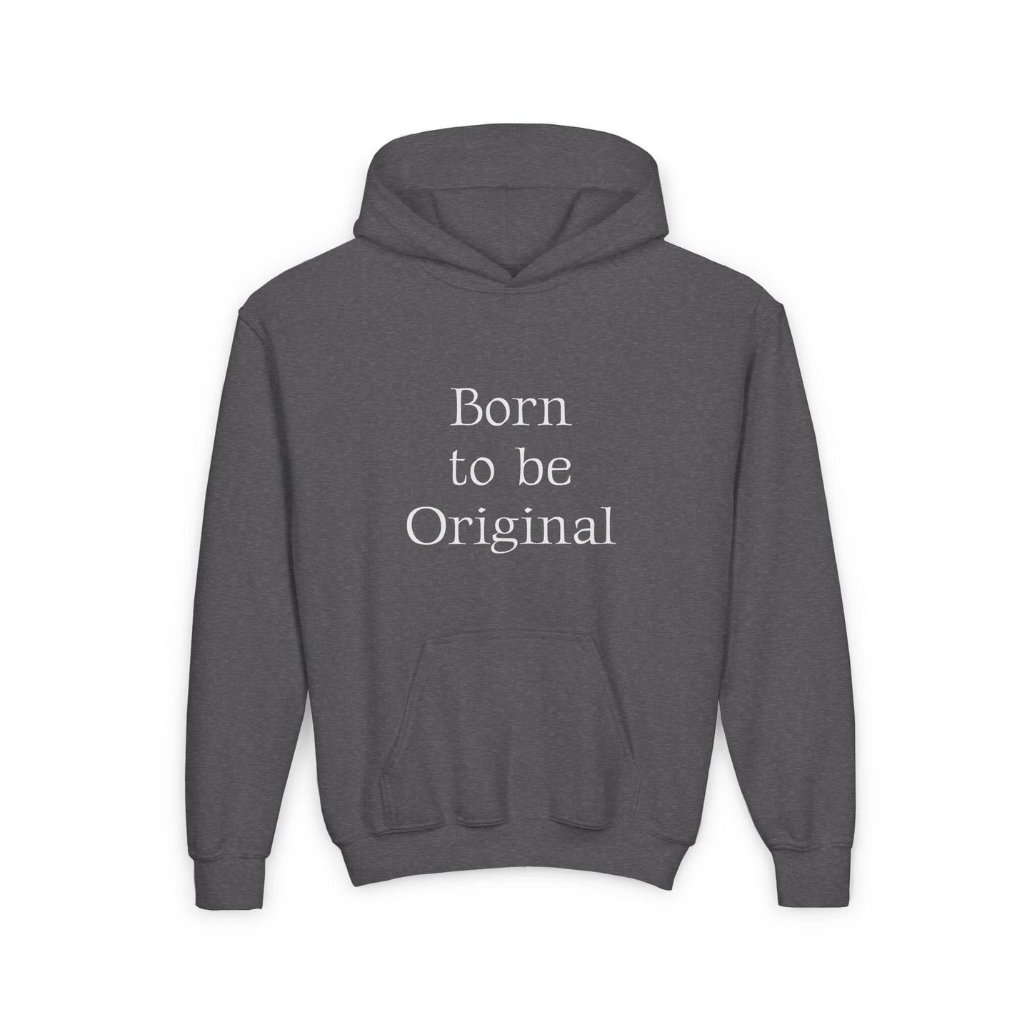EU - Youth Heavy Blend Hoodie - 'Born to be Original' - Indie Author Inspired Sweatshirt - The Dreamer's Bookshop.