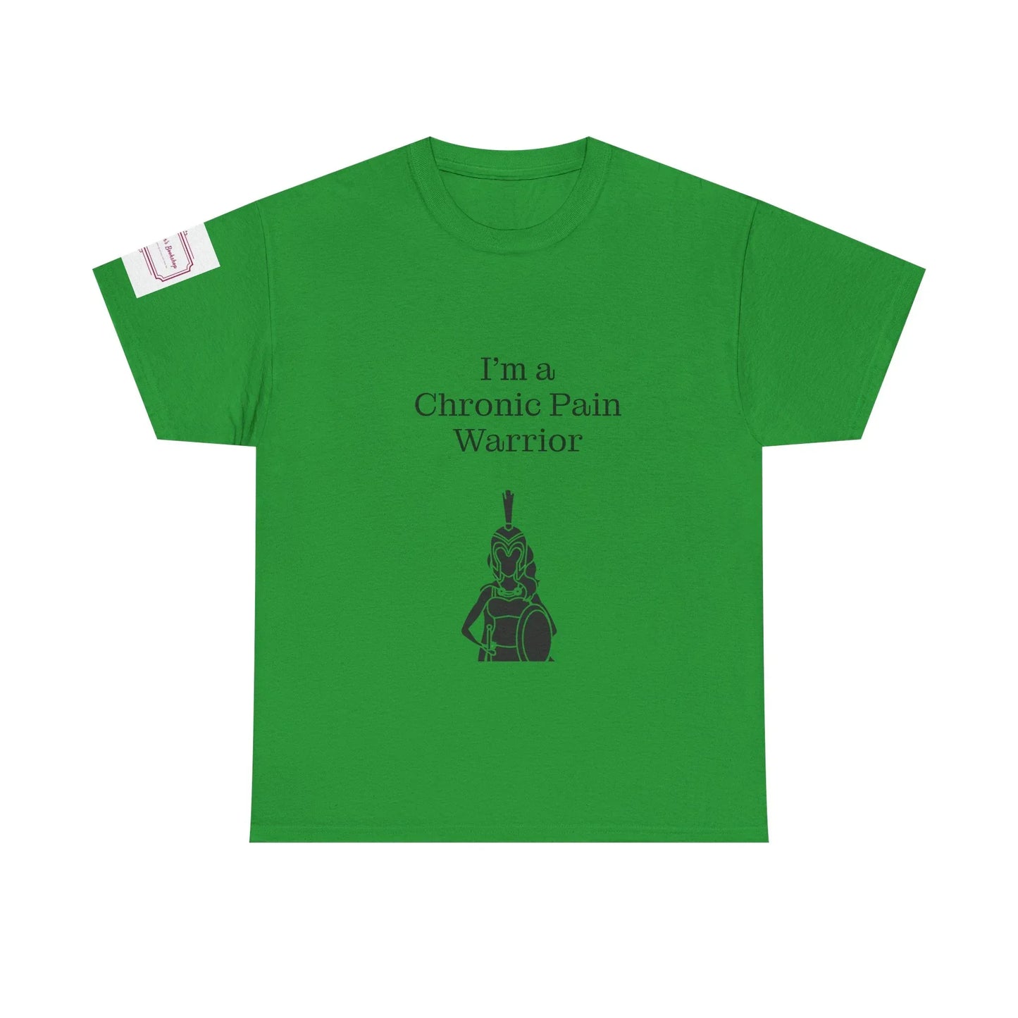 Chronic Pain Warrior Unisex Heavy Cotton Tee - Empowering Apparel for Health Awareness - The Dreamer's Bookshop.
