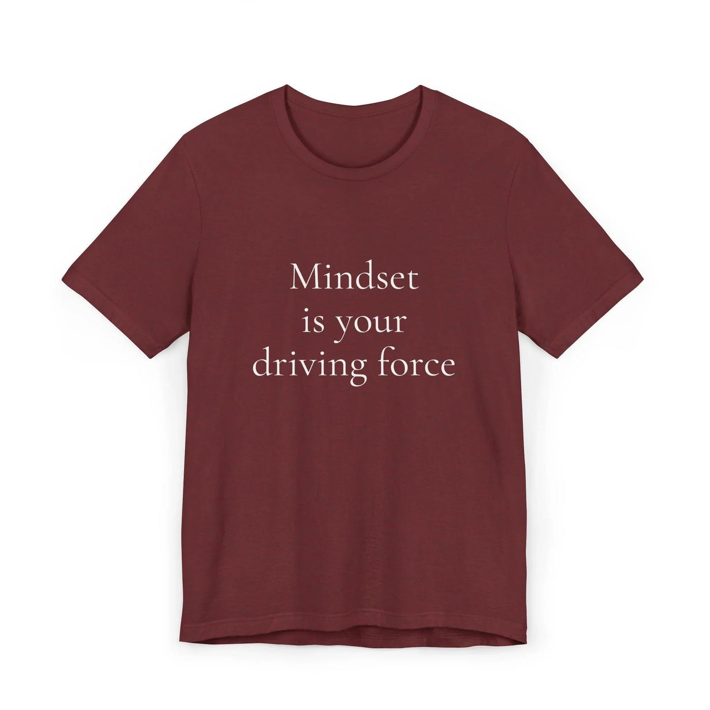 Inspirational Unisex Jersey T-Shirt - Mindset Vibe - The Dreamer's Bookshop.