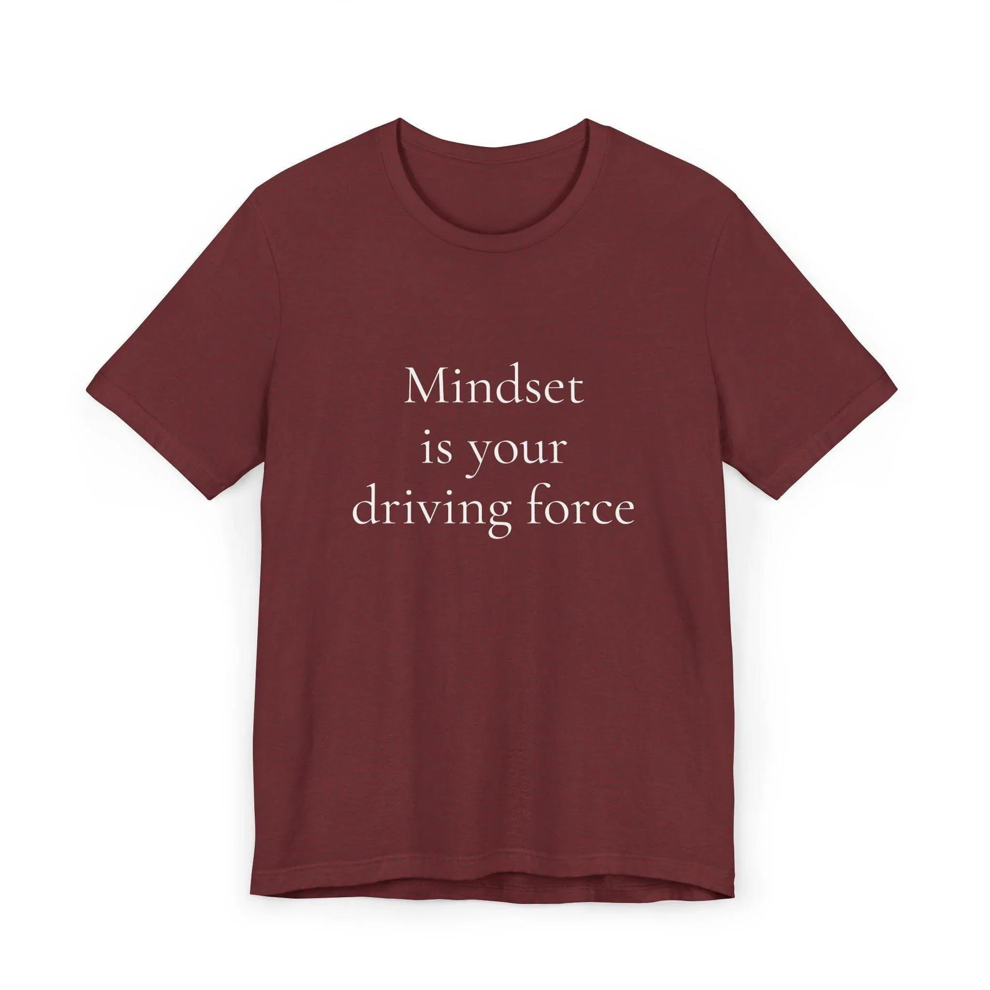 Inspirational Unisex Jersey T-Shirt - Mindset Vibe - The Dreamer's Bookshop.