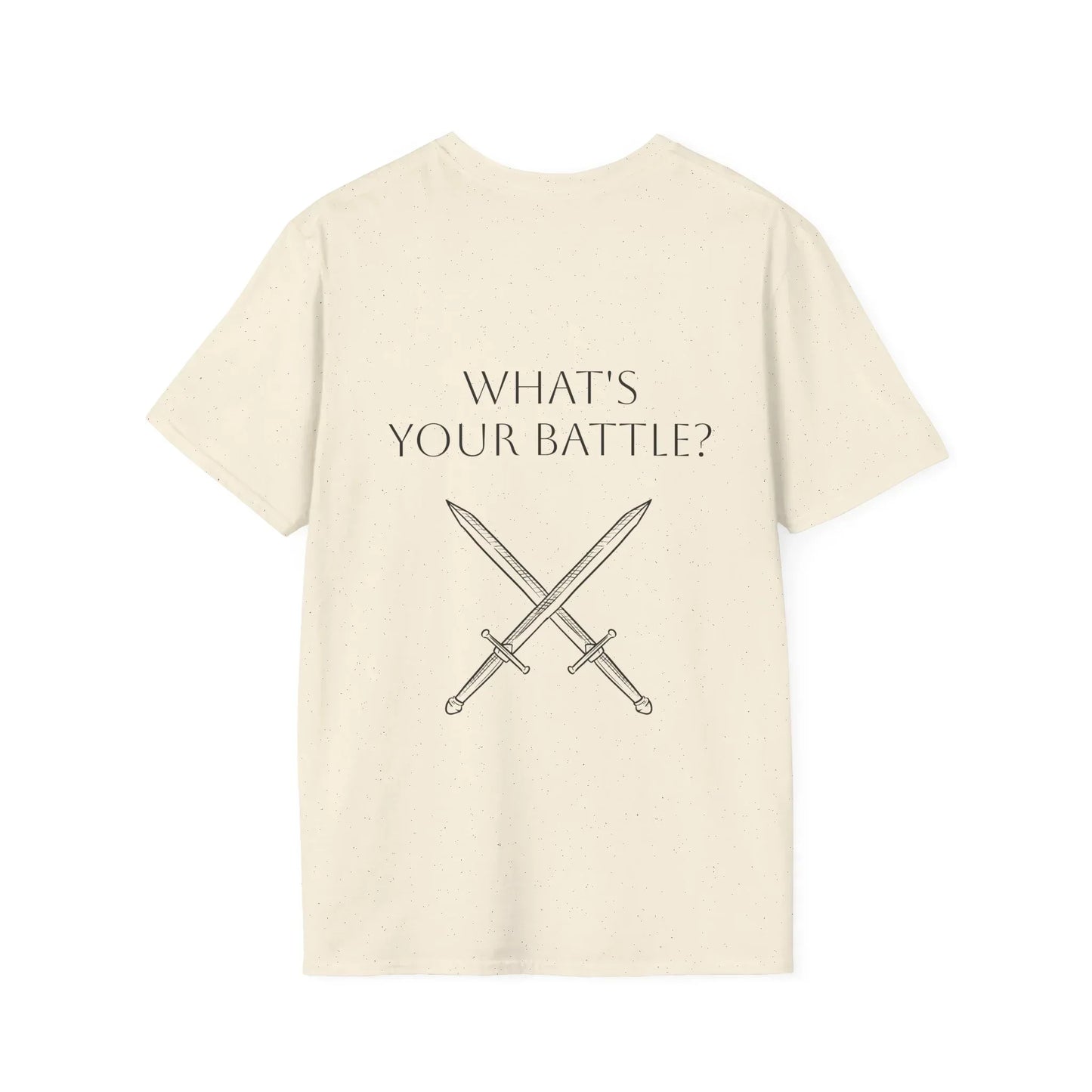 Anxiety Warrior Unisex Softstyle T-Shirt - Embrace Your Battles - The Dreamer's Bookshop.