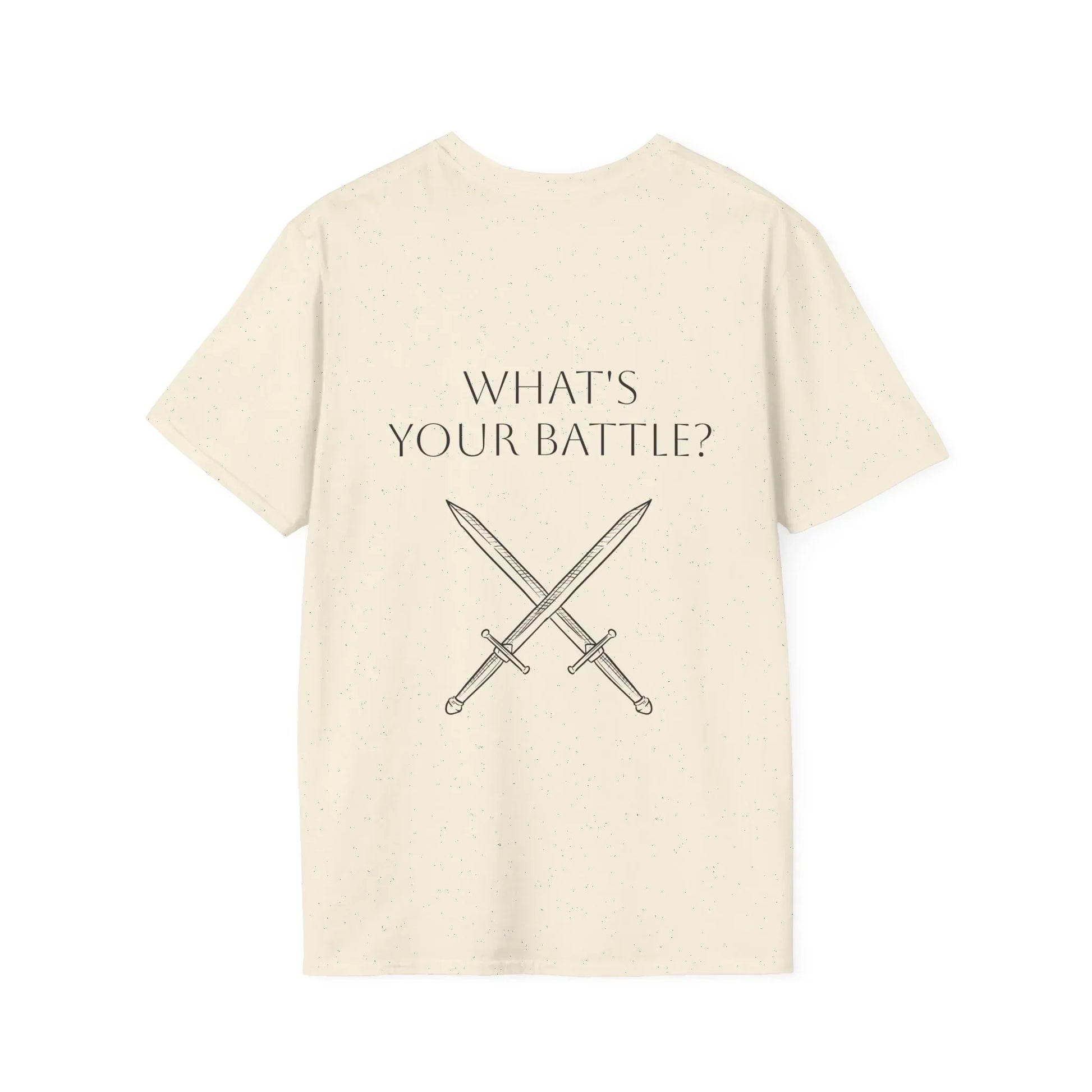Anxiety Warrior Unisex Softstyle T-Shirt - Embrace Your Battles - The Dreamer's Bookshop.