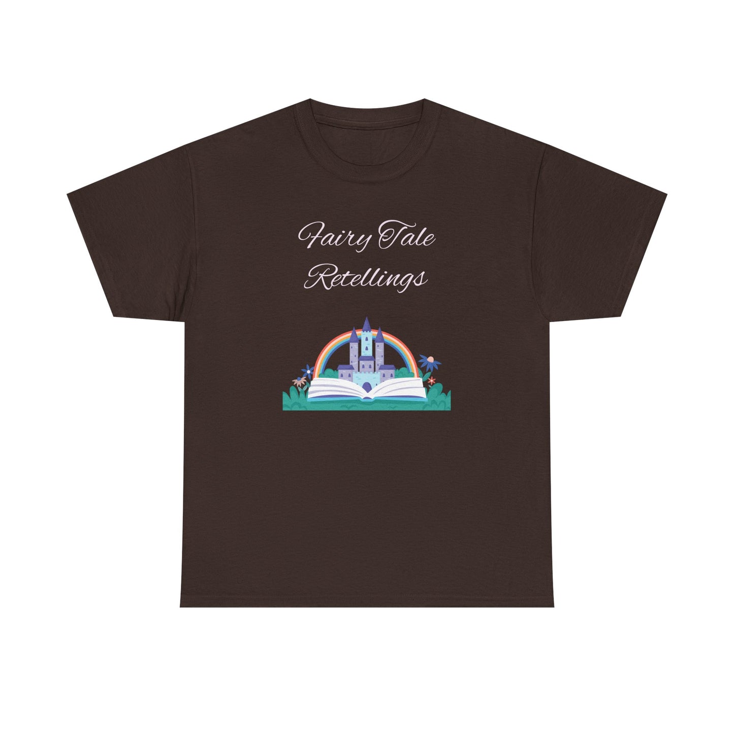 Fiction -  Graphic Tee - Unisex Heavy Cotton T-Shirt - Fairy Tale Retellings