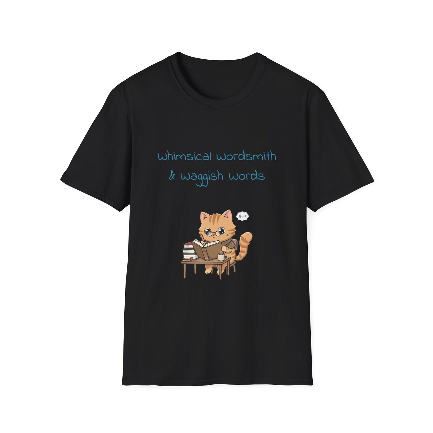 Unisex Travel-Inspired T-Shirt - "Whimsical Wordsmith" - Perfect for Book Lovers