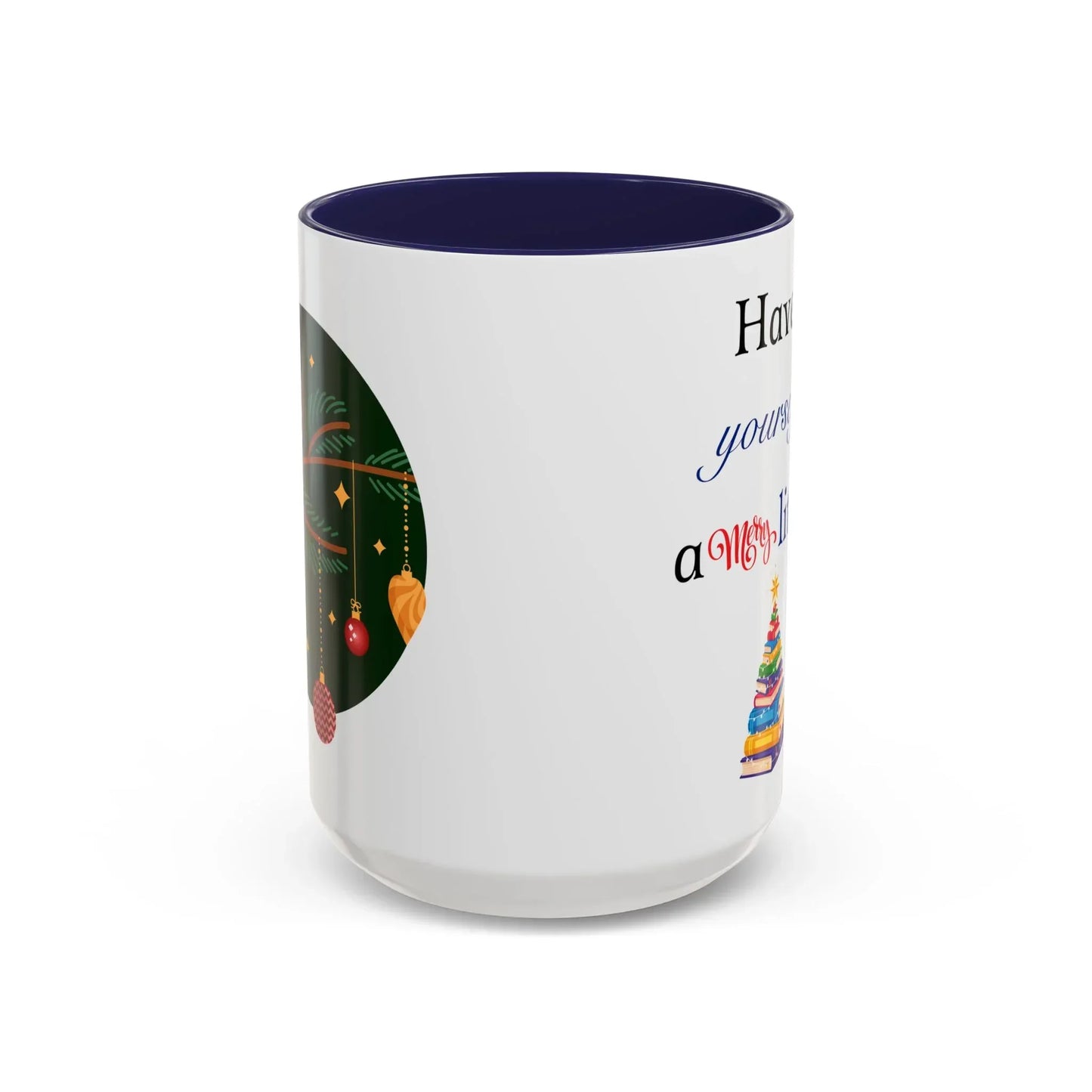 A Merry Little Bookmas - Coffee Mug - 11oz & 15oz - The Dreamer's Bookshop.