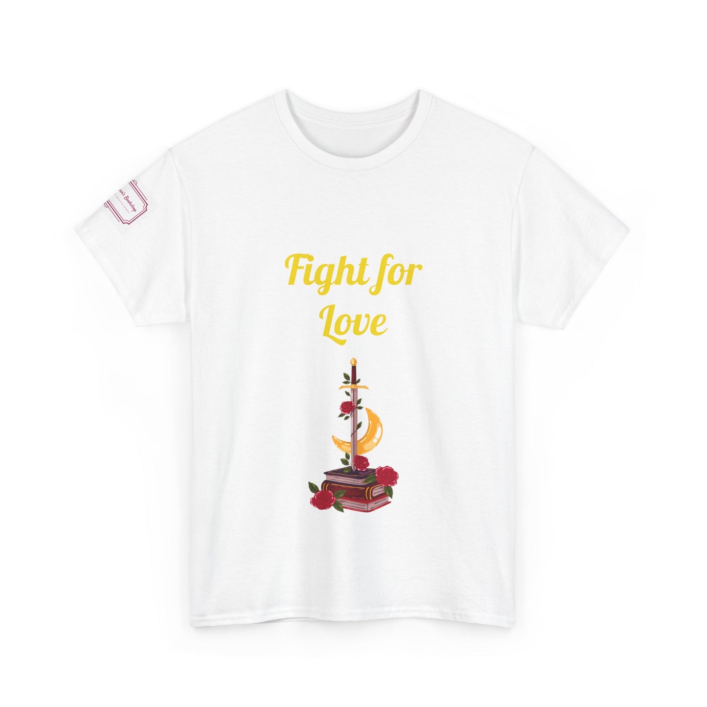 EU - Fight for Love - Unisex Heavy Cotton Tee - Romance Books