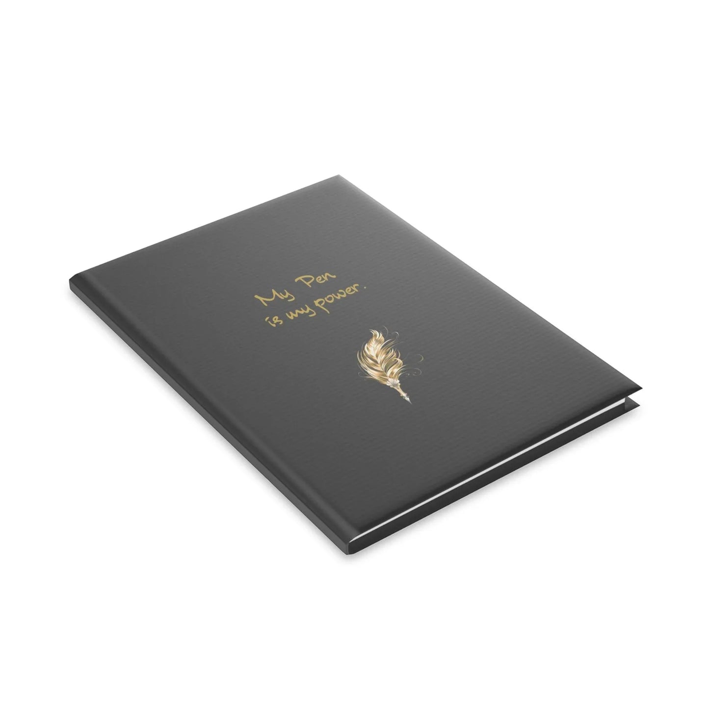 Empowering Hardcover Notebook - 'My Pen is my Power' - The Dreamer's Bookshop.