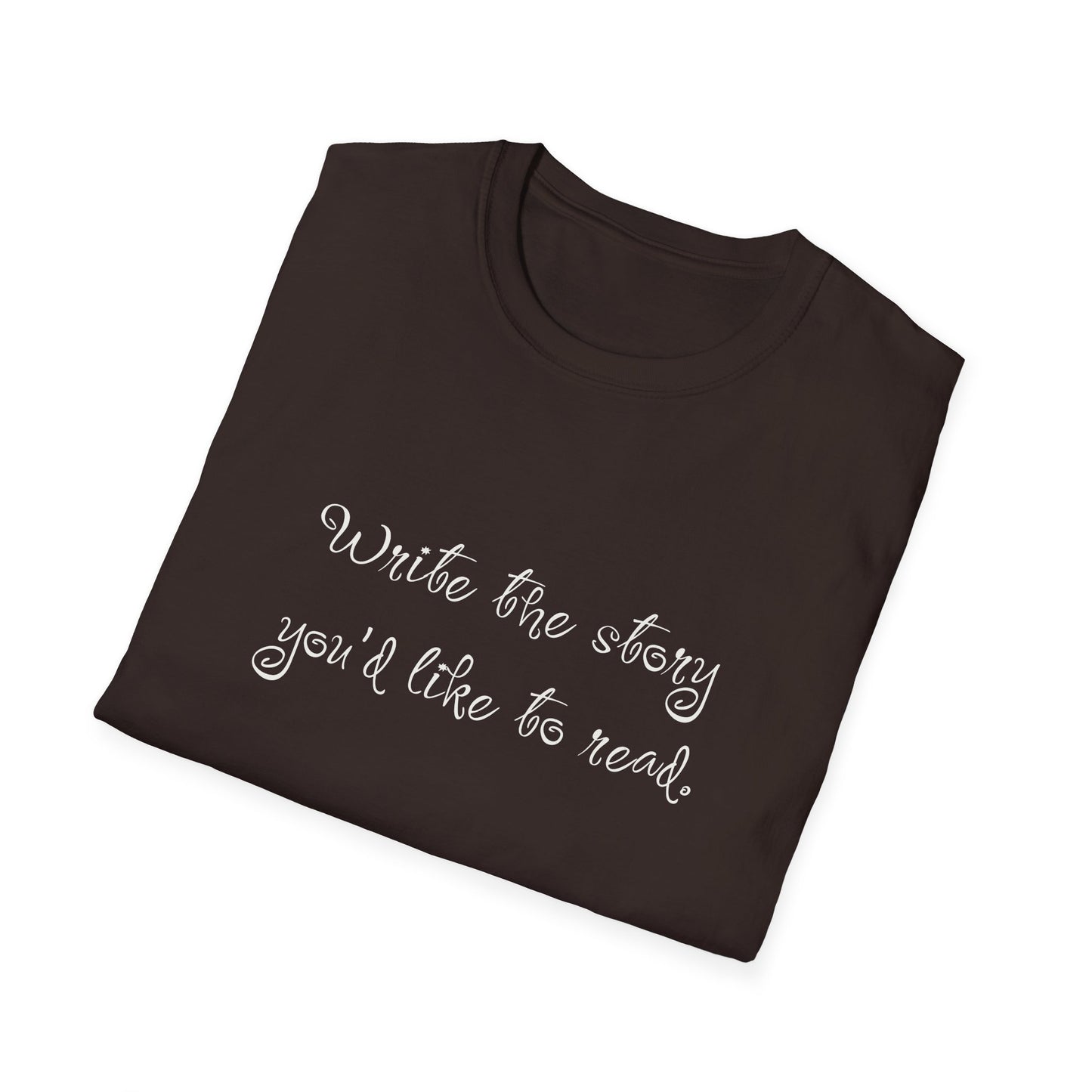 Inspirational Unisex Softstyle T-Shirt - Write the Story
