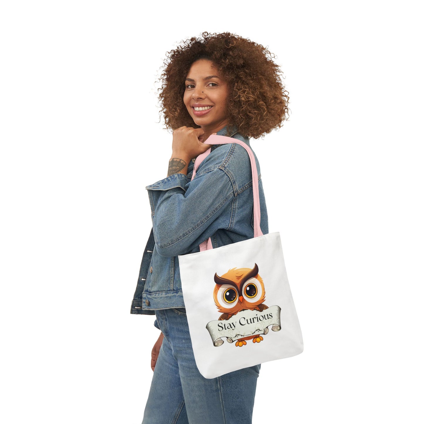 Stay Curious Tote Bag - Perfect for Book Lovers & Indie Authors