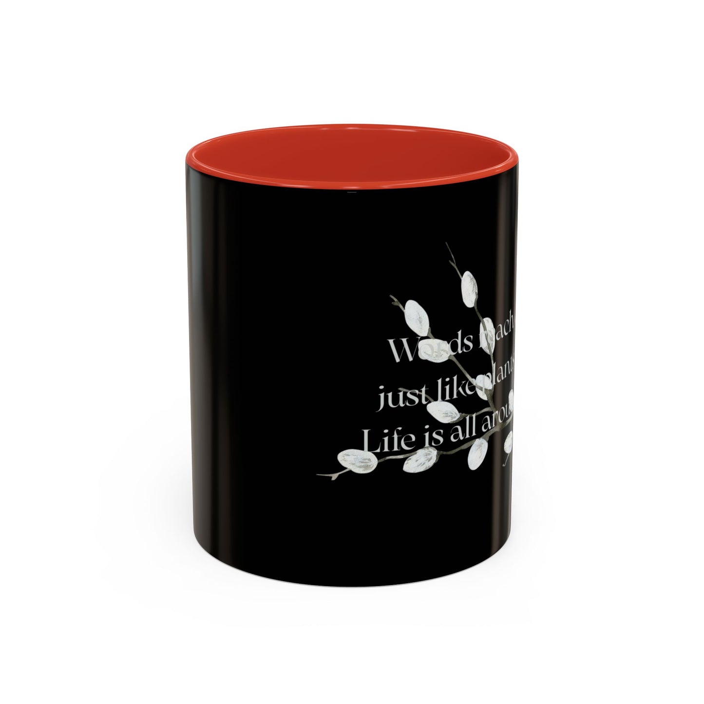 Words Reach Out - Coffee Mug - Gift for Book Lovers