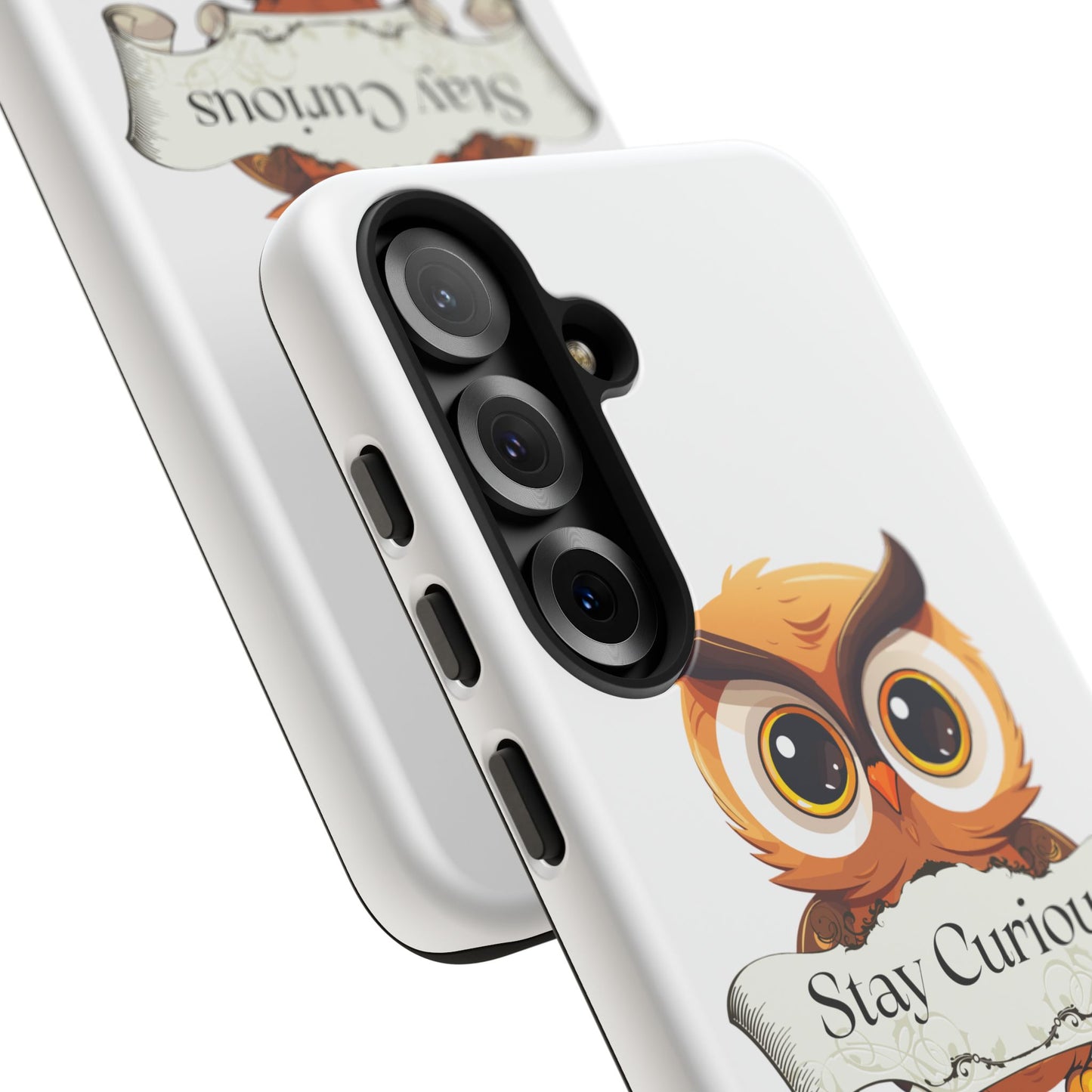 Inspired Phone Case with Stay Curious - The Dreamer's Bookshop Design