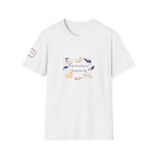 Inspirational Unisex Softstyle T-Shirt - Where I Long to Be