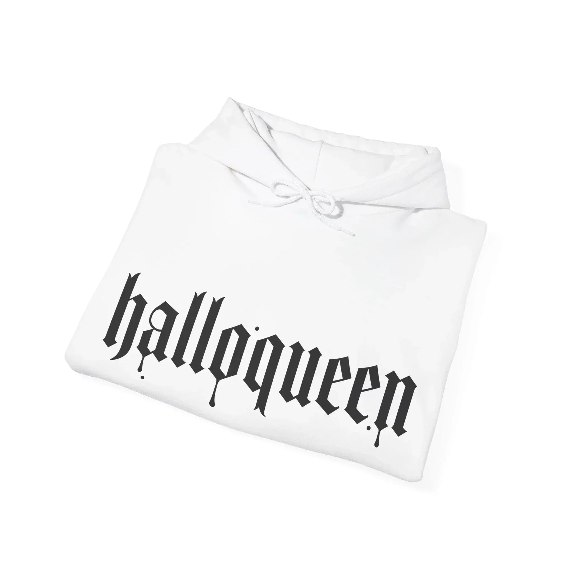 Halloqueen Spooky Hoodie - Cozy Unisex Sweatshirt for Book Lovers - The Dreamer's Bookshop.