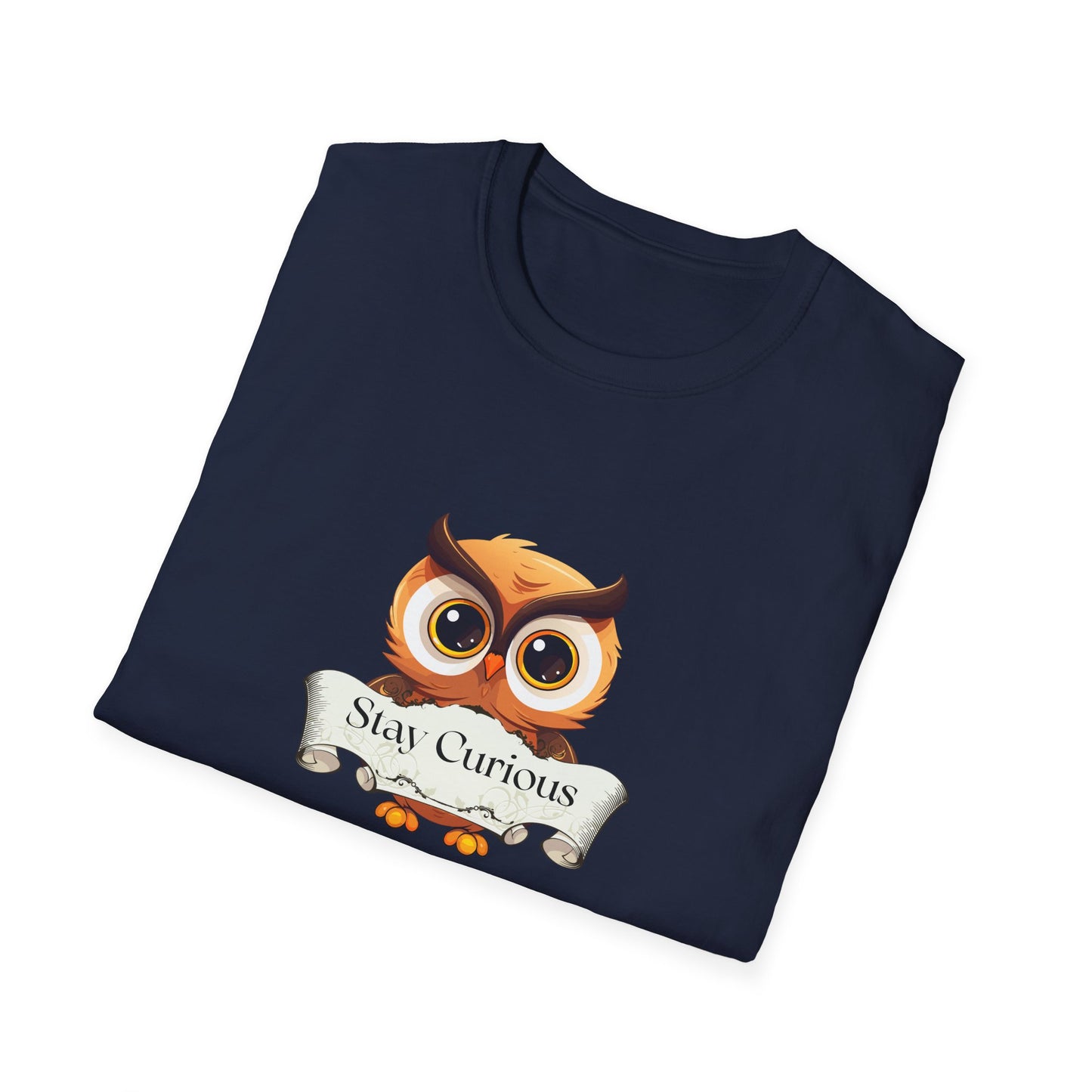 Inspirational Unisex Softstyle T-Shirt - Stay Curious