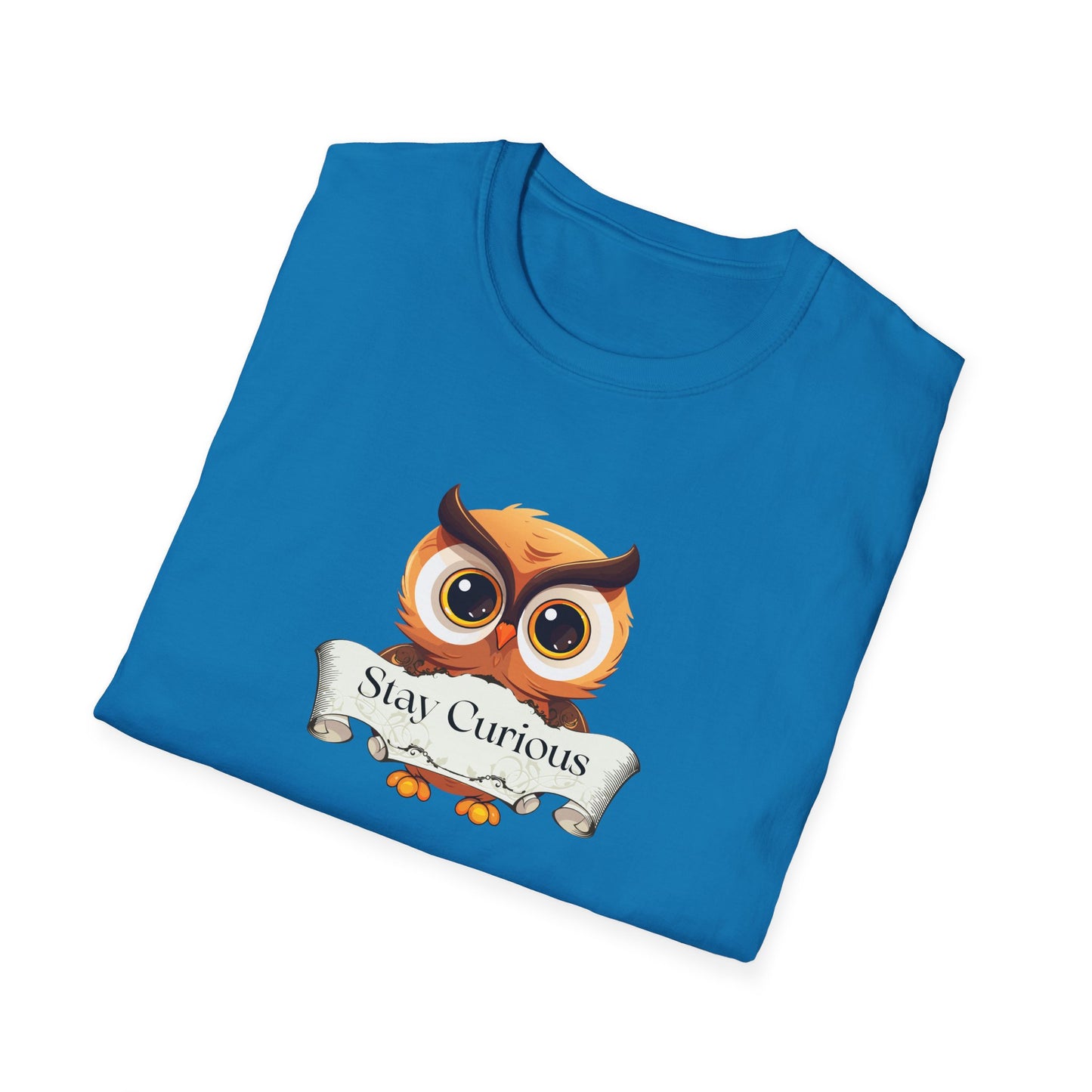 Inspirational Unisex Softstyle T-Shirt - Stay Curious