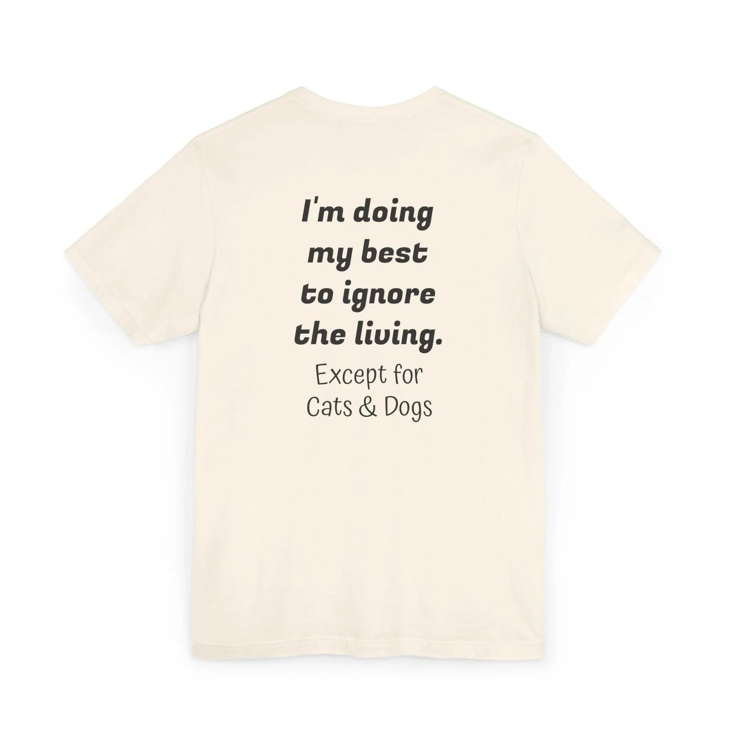 Funny Unisex Jersey T-Shirt - Anti-Social Vibe for Booktroverts - The Dreamer's Bookshop.