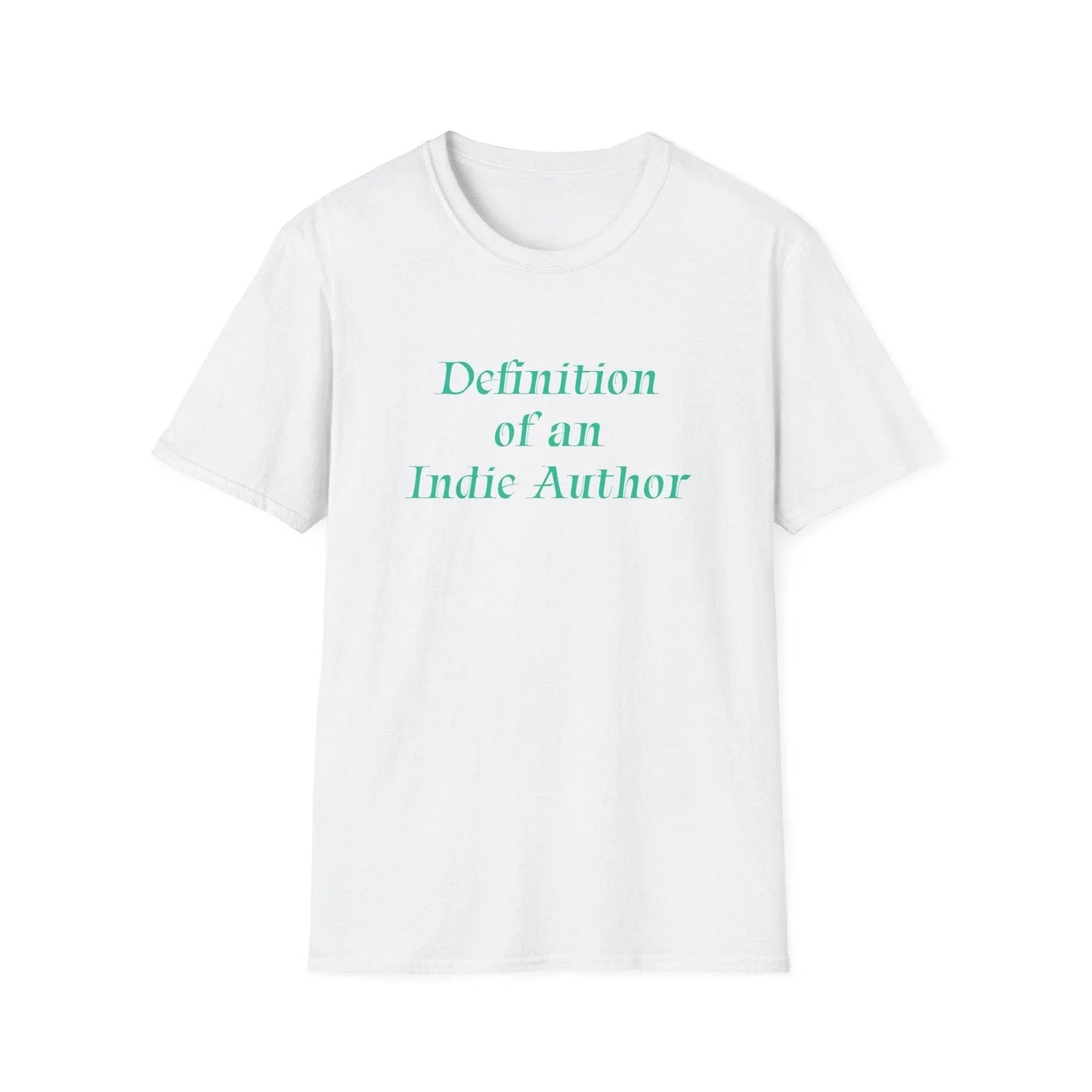 Unisex Softstyle T-Shirt - 'Indie Author' Inspirational - The Dreamer's Bookshop.