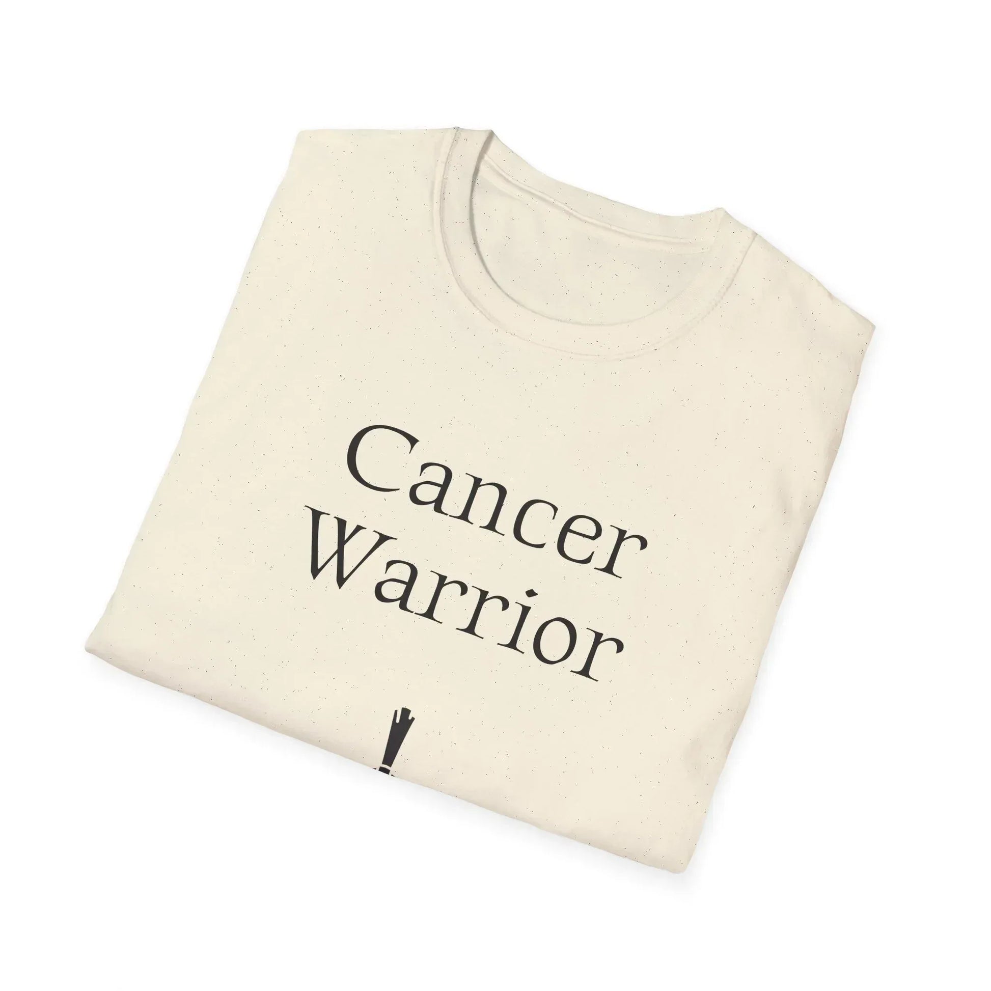 Cancer Warrior Unisex Softstyle T-Shirt - Empowering Battle for Women's Health - The Dreamer's Bookshop.