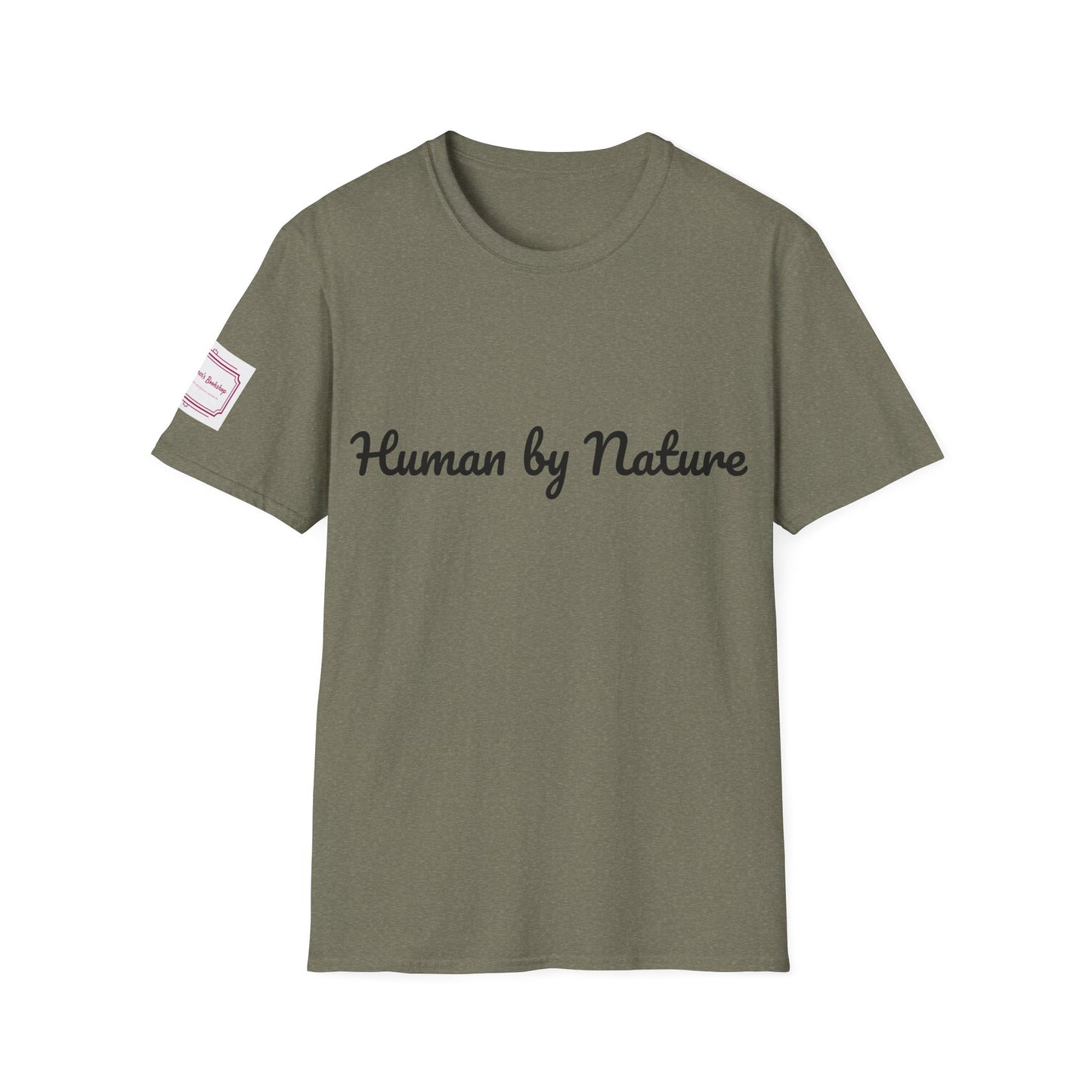 Unisex Softstyle T-Shirt - Poetical "Human by Nature" Bookaddict