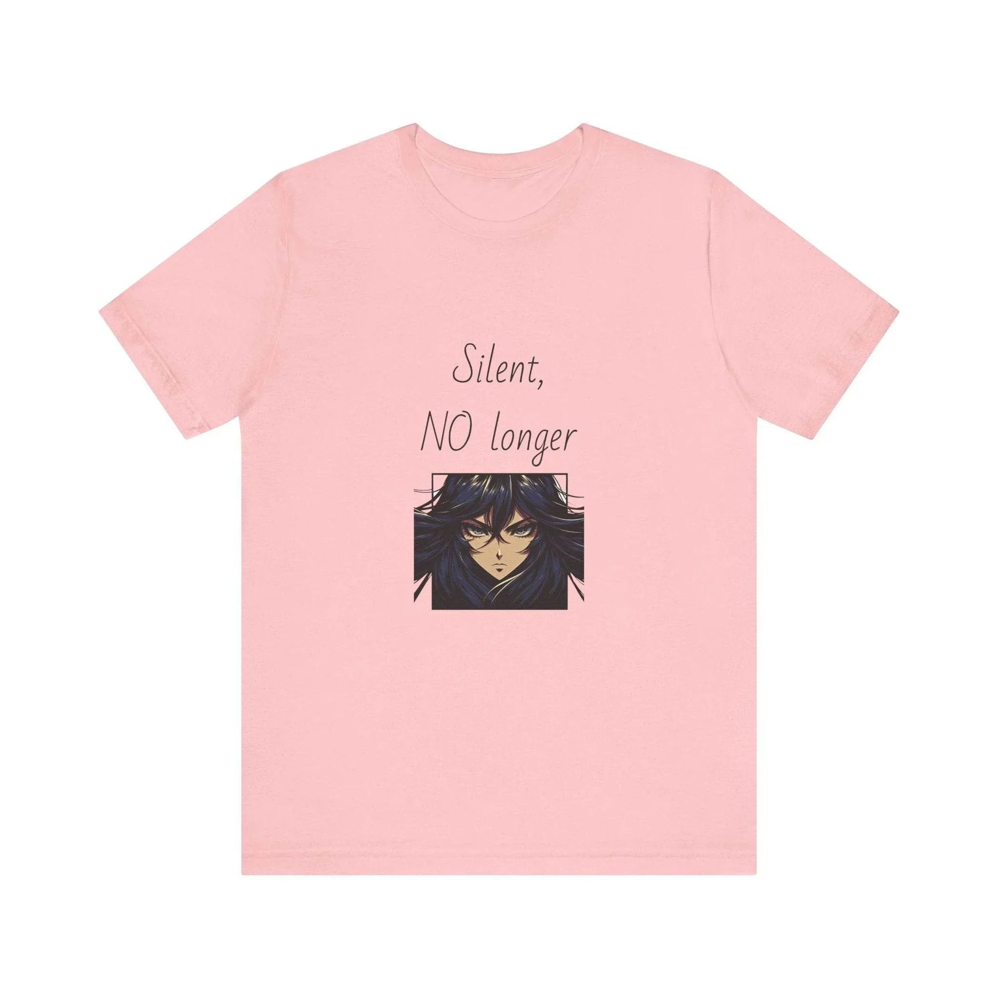 Fierce Survivor Unisex Short Sleeve Tee - Silent, NO longer - The Dreamer's Bookshop.
