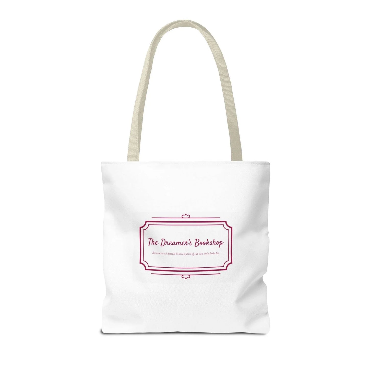 Literary Tote Bag - Home to Indie Authors & The Dreamer's Bookshop Designs - The Dreamer's Bookshop.