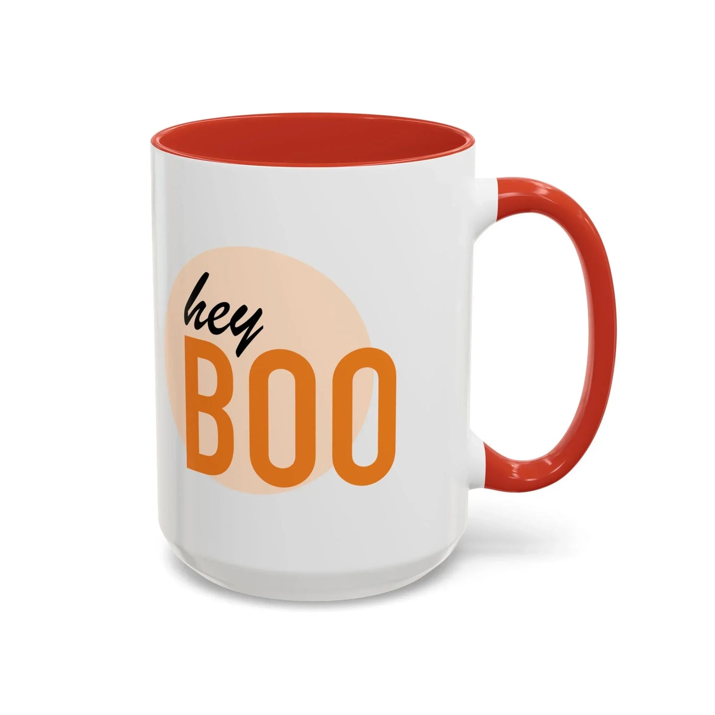 Hey Boo Spooky Coffee Mug - 11oz & 15oz Halloween - The Dreamer's Bookshop.