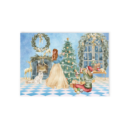 The Dreamer's Bookshop "Tree Decoration" Christmas Card - The Dreamer's Bookshop.