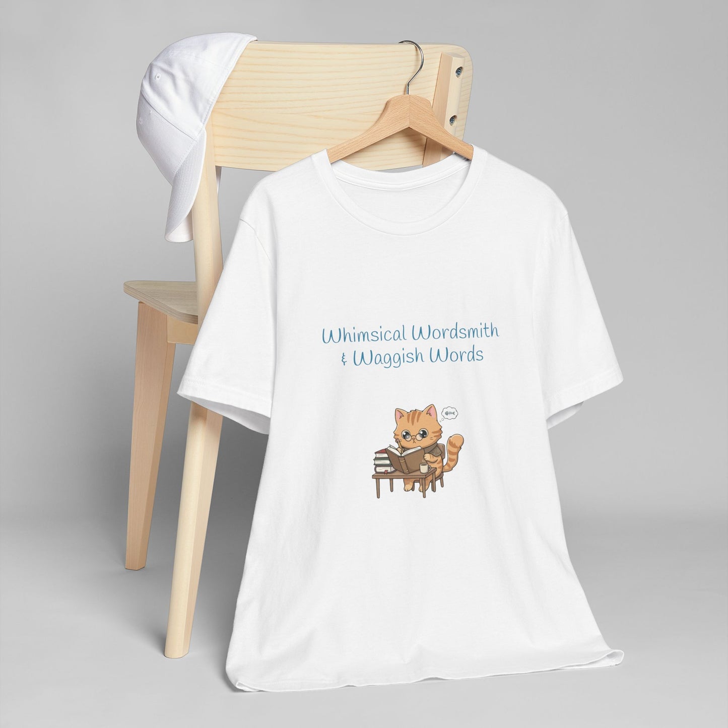 Unisex Jersey T-Shirt - 'Whimsical Wordsmith' Book lovers