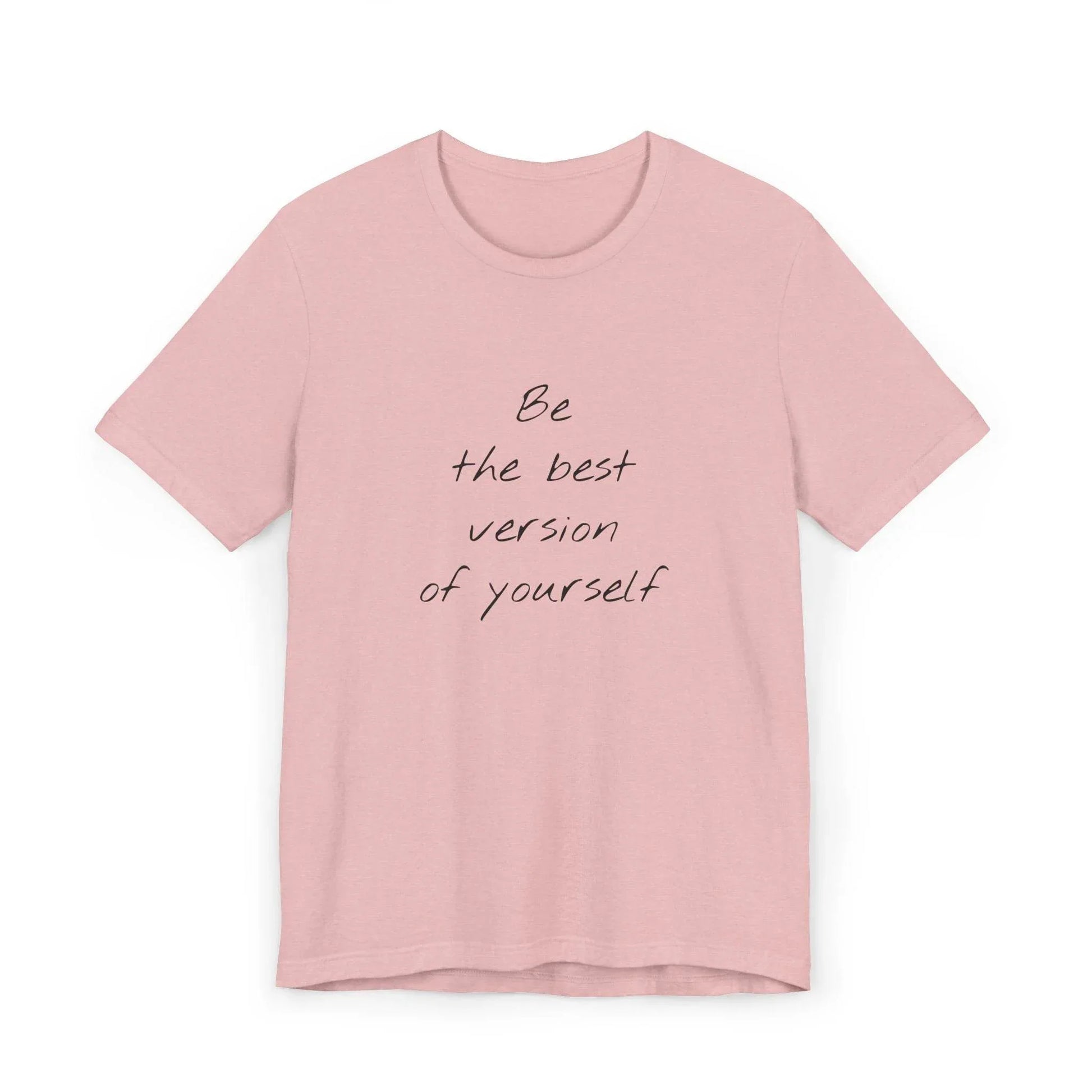 Inspirational Unisex Jersey T-Shirt - Be The Best Vibe - The Dreamer's Bookshop.