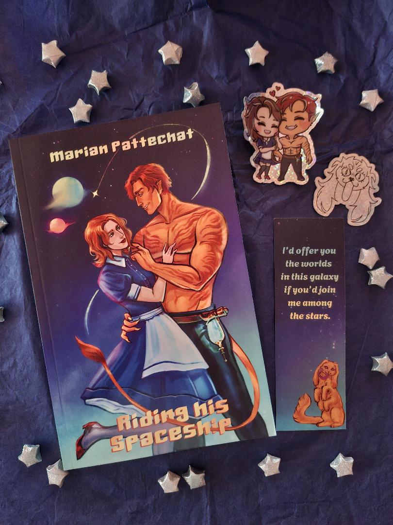 Riding His Spaceship SPECIAL EDITION · Marian Pattechat ✦ Indie Paperback