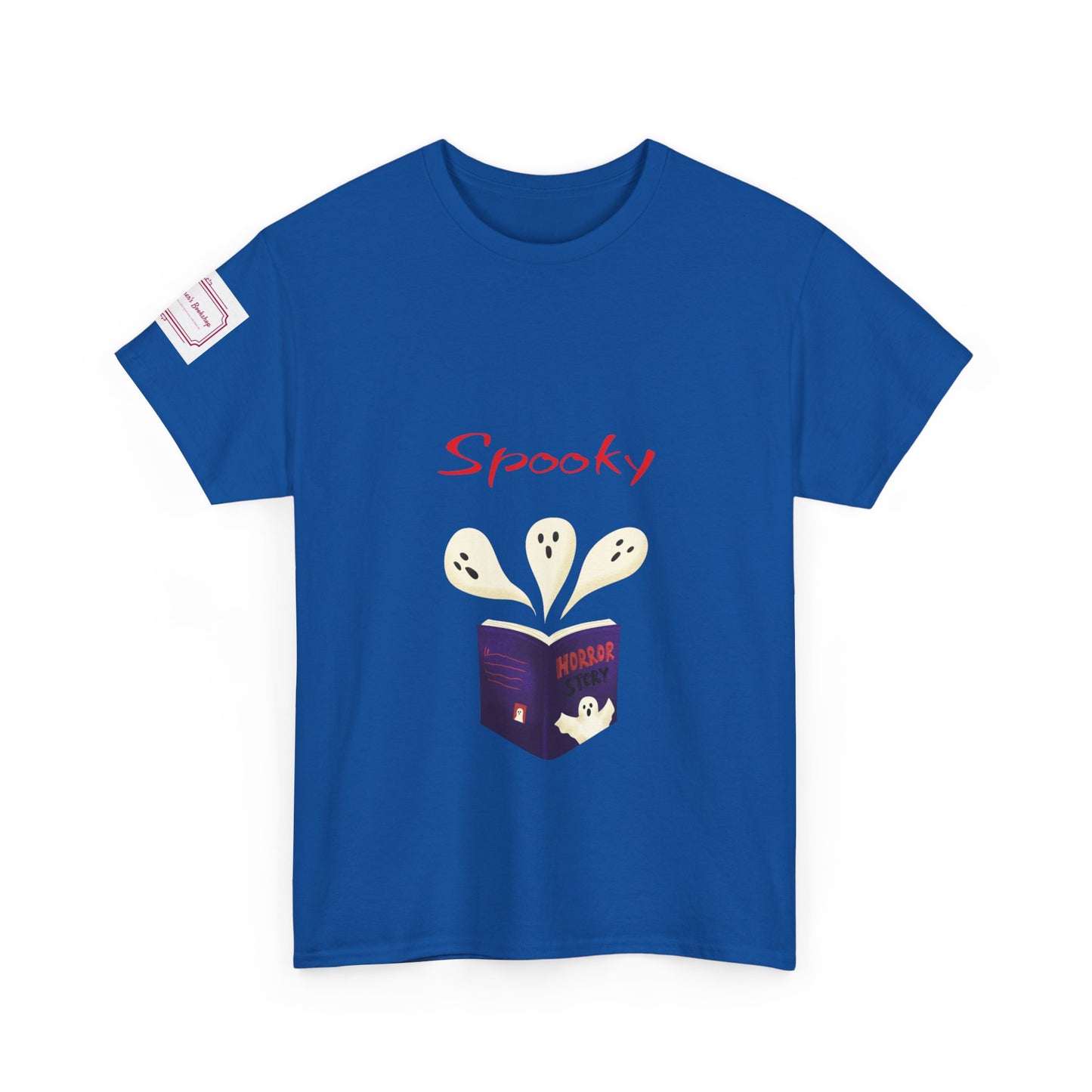 AU - Fiction - Unisex Heavy Cotton Tee - Spooky Books