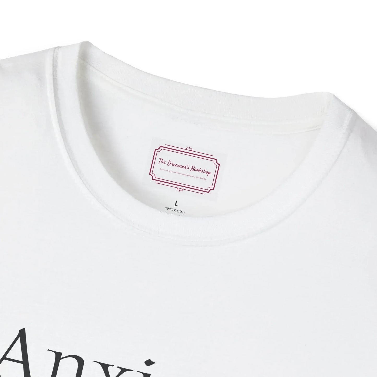 Anxiety Warrior Unisex Softstyle T-Shirt - Embrace Your Battles - The Dreamer's Bookshop.