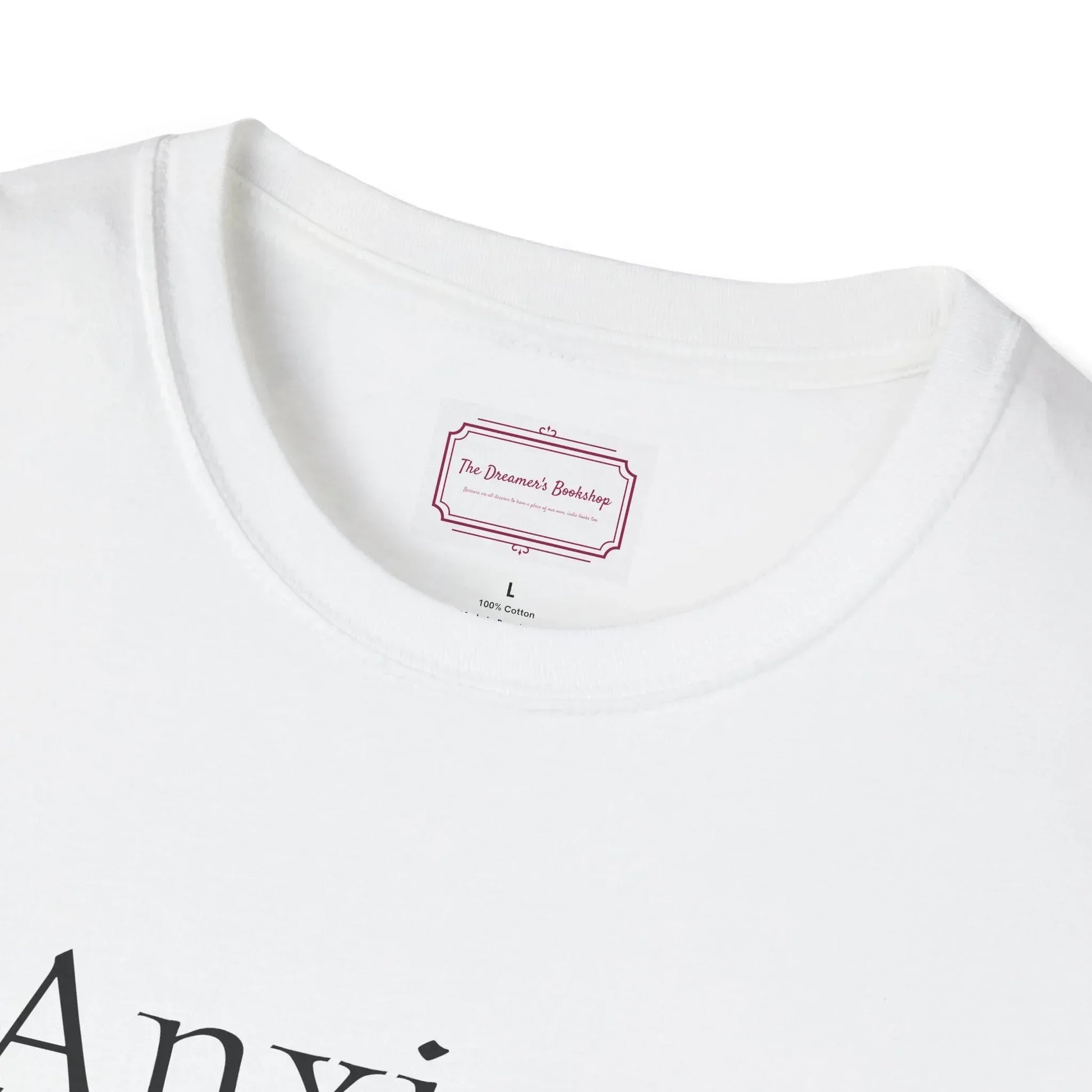 Anxiety Warrior Unisex Softstyle T-Shirt - Embrace Your Battles - The Dreamer's Bookshop.