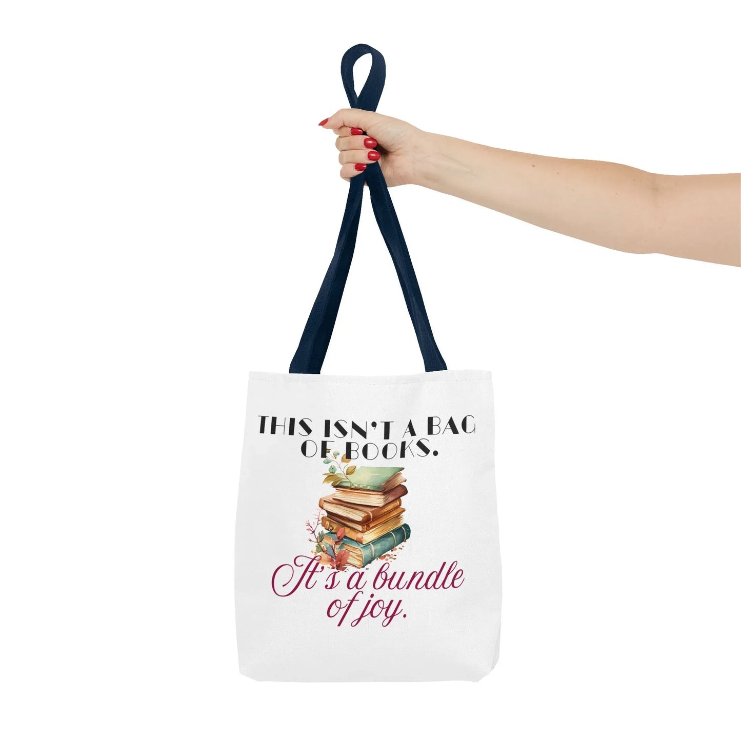 This isn't a Bag of Books - Tote Bag - Cozy Autumn Design - The Dreamer's Bookshop.