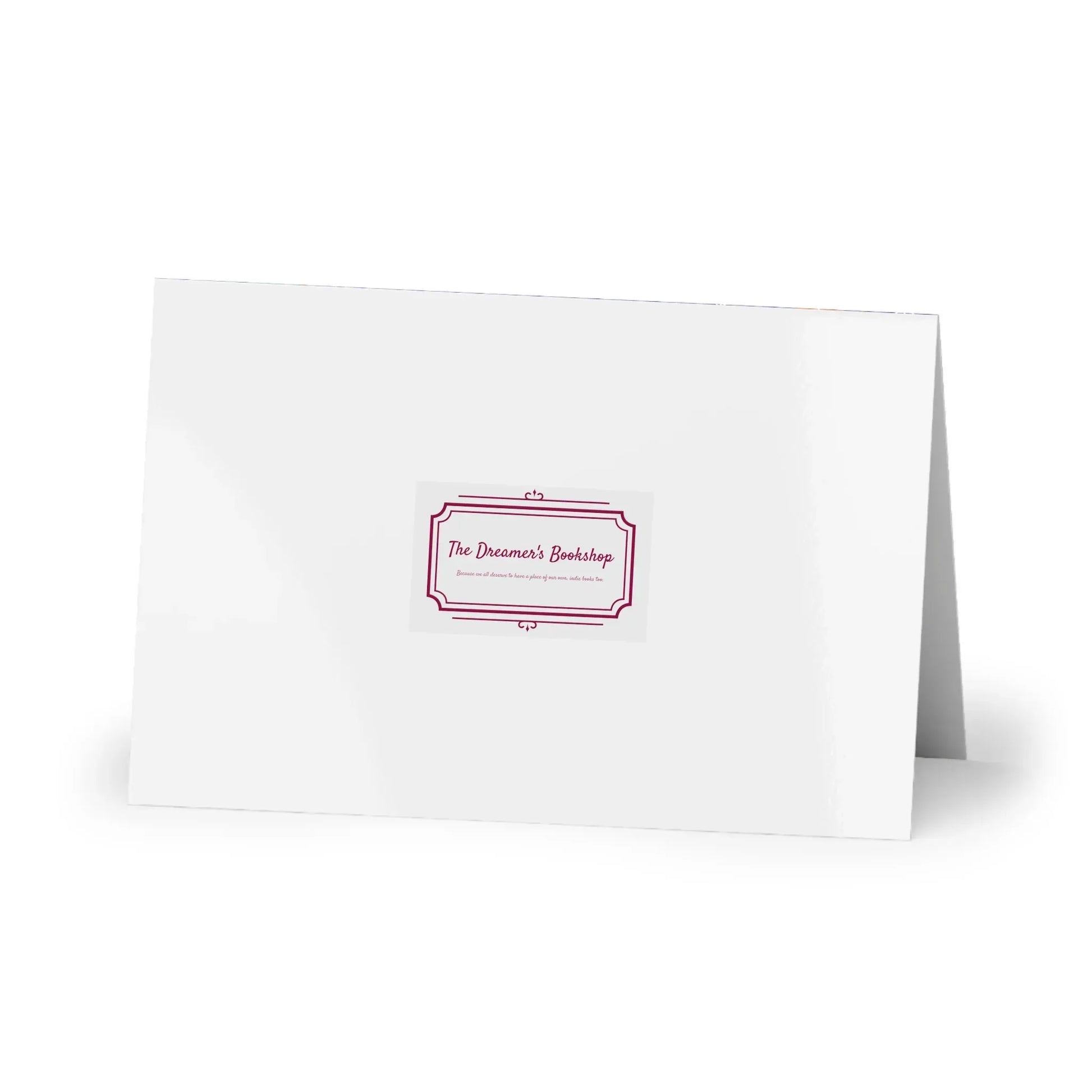 The Dreamer's Bookshop "Booklover's XMas" Cute Christmas Cards - The Dreamer's Bookshop.