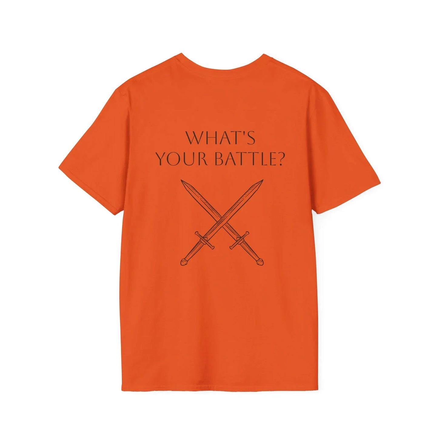 M.S. Warrior Unisex Softstyle T-Shirt - What's Your Battle? - The Dreamer's Bookshop.