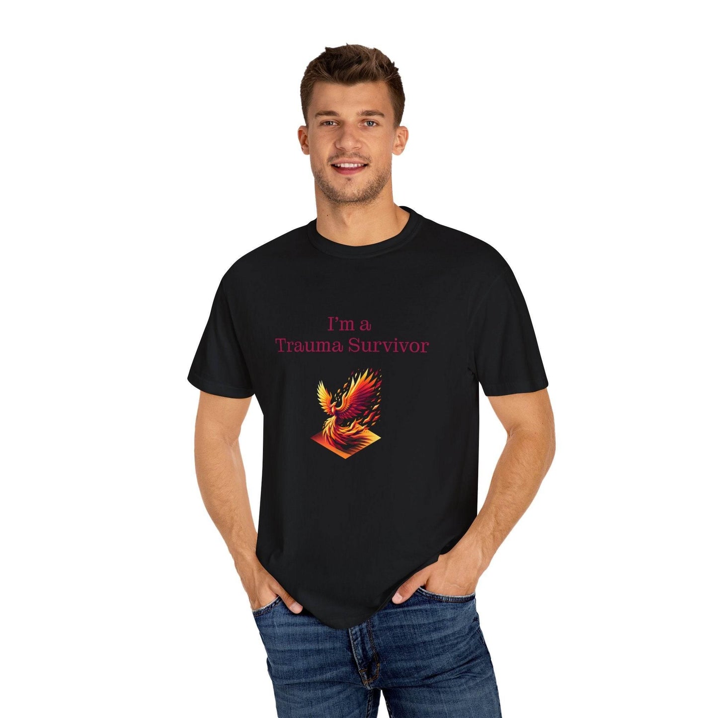 Trauma Survivor Unisex T-Shirt - Empowering Tee for Healthcare Awareness - The Dreamer's Bookshop.