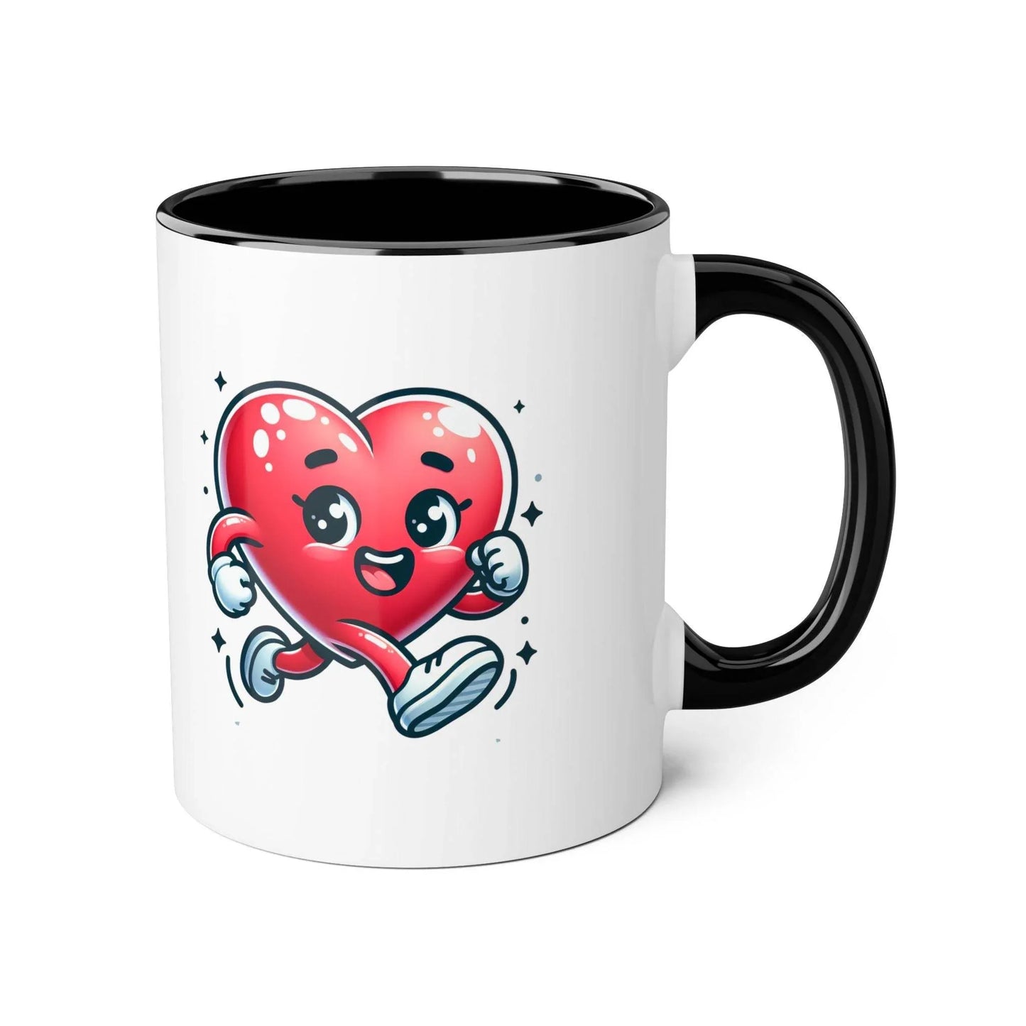 Be Happy Stay Positive Accent Mug - 11oz Coffee Cup for Daily Inspiration - The Dreamer's Bookshop.