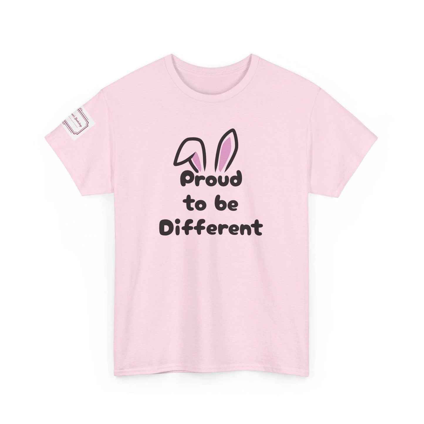 Proud to be Different Unisex Heavy Cotton Tee - Celebrate Individuality - The Dreamer's Bookshop.
