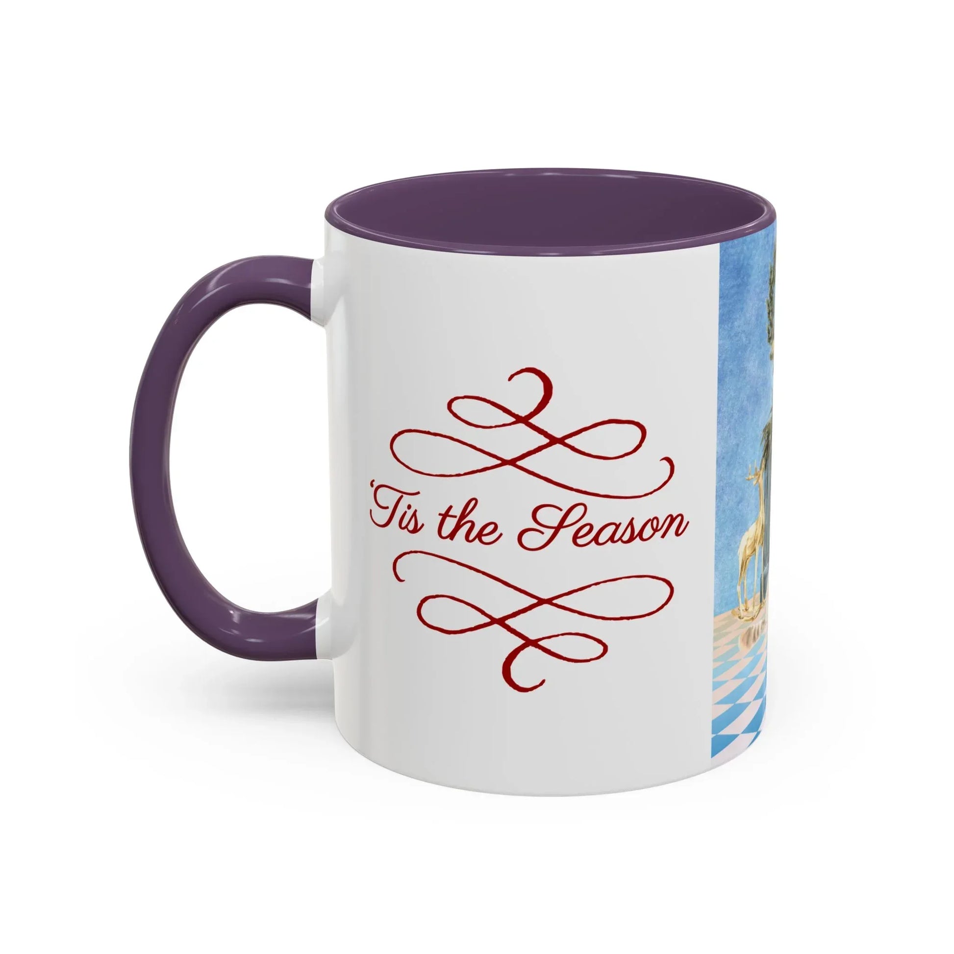 Christmas Tree Decoration - Coffee Mug Gift - tis the season - The Dreamer's Bookshop.