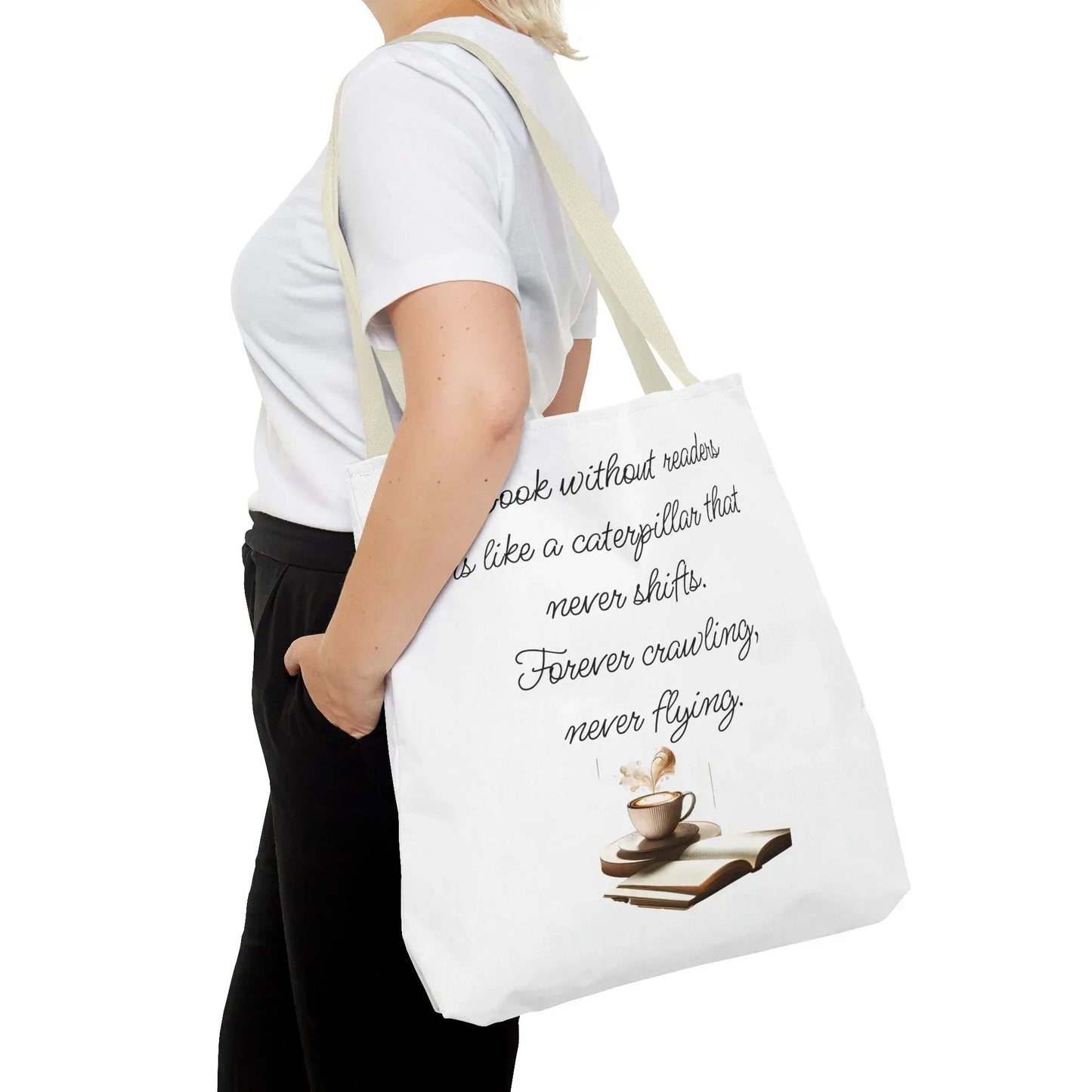 Literary Tote Bag – A book without readers - The Dreamer's Bookshop.
