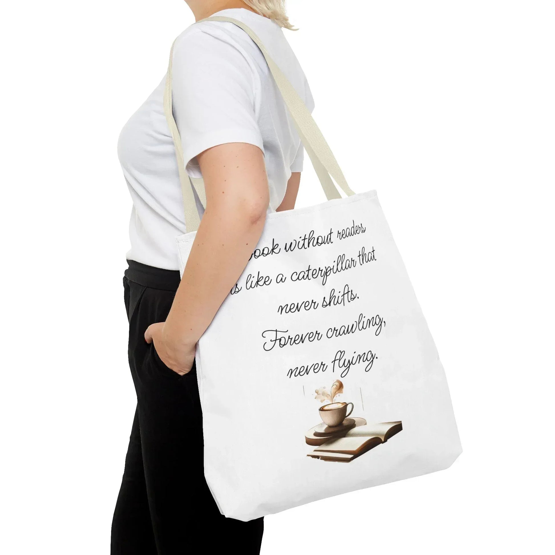 Literary Tote Bag – A book without readers - The Dreamer's Bookshop.