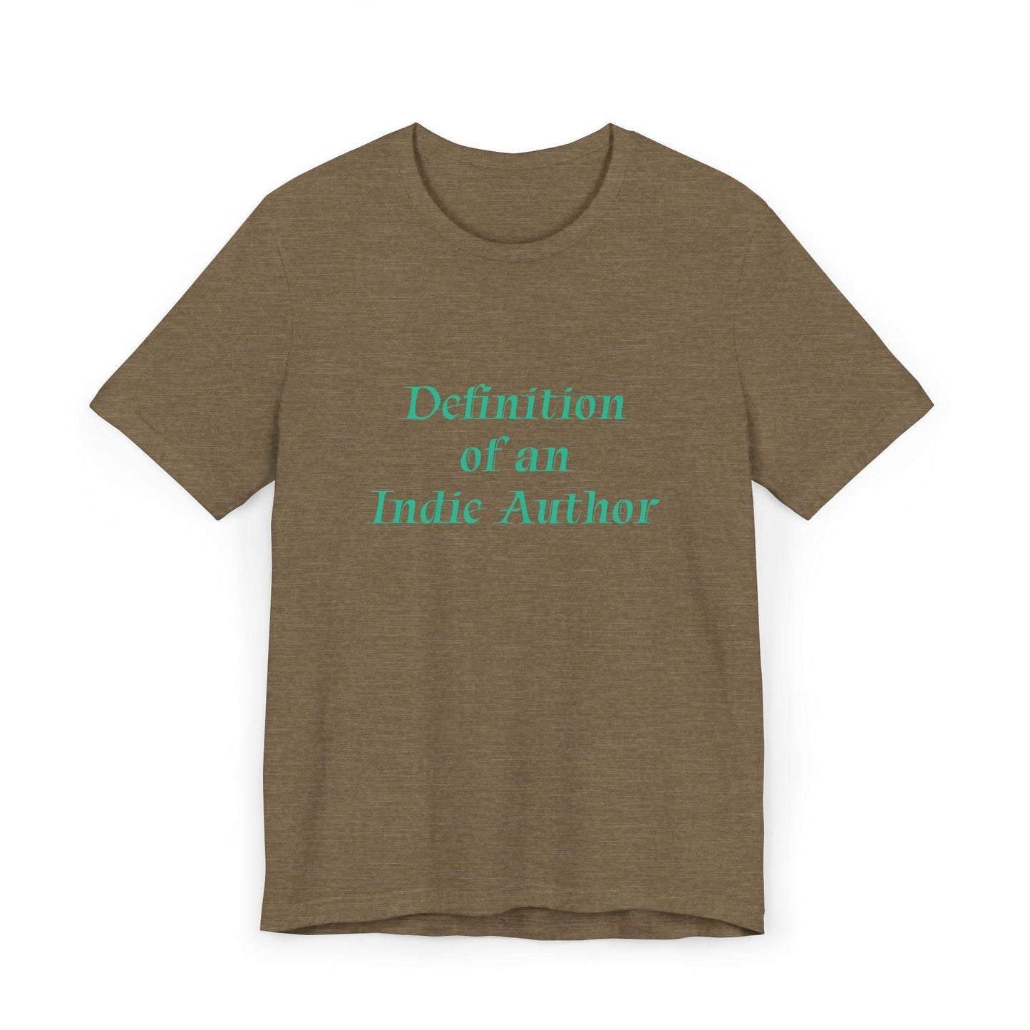 Unisex Jersey T-Shirt - 'Indie Author' Inspirational - The Dreamer's Bookshop.
